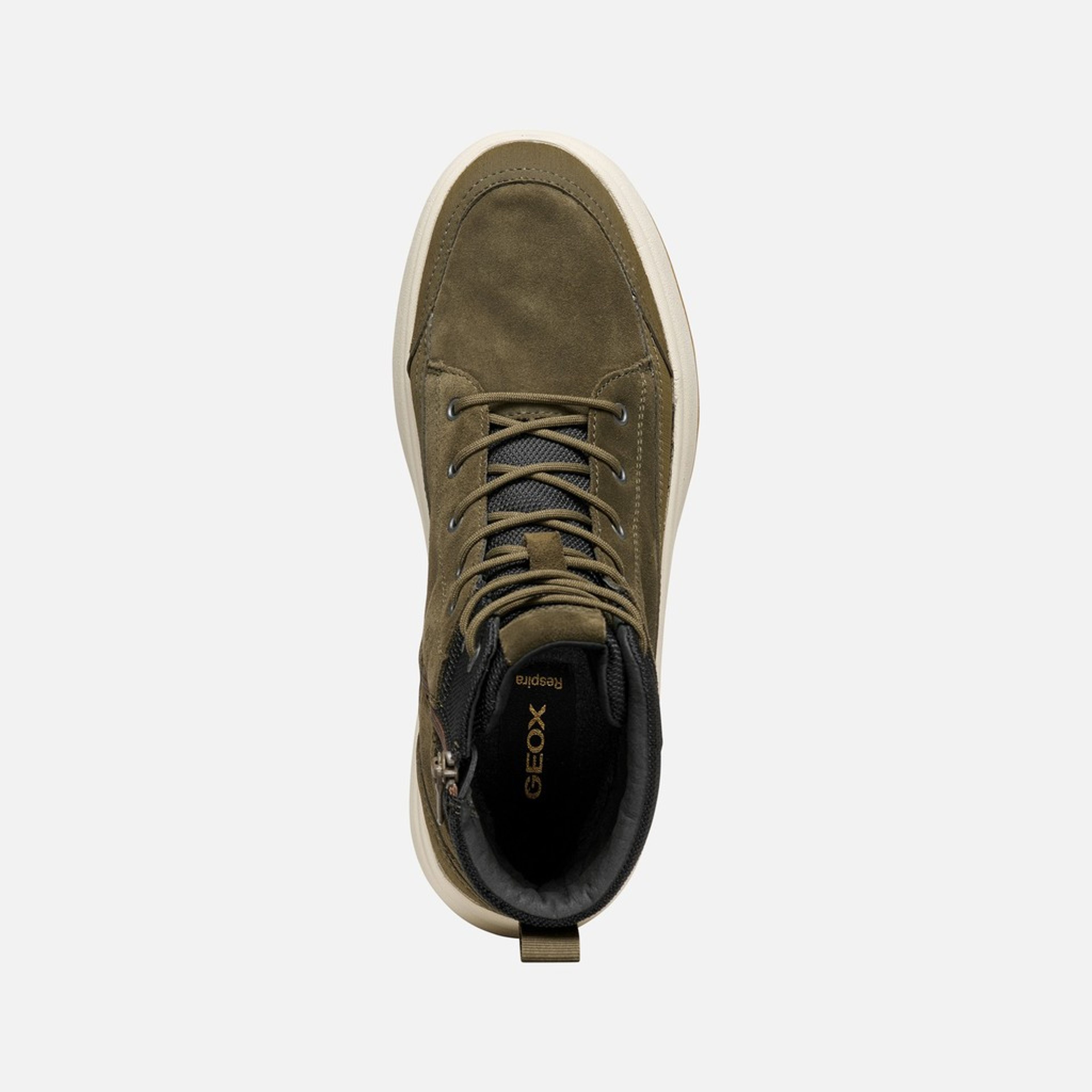 Khaki pánská kotníková obuv Geox Granito + Grip B A - 006