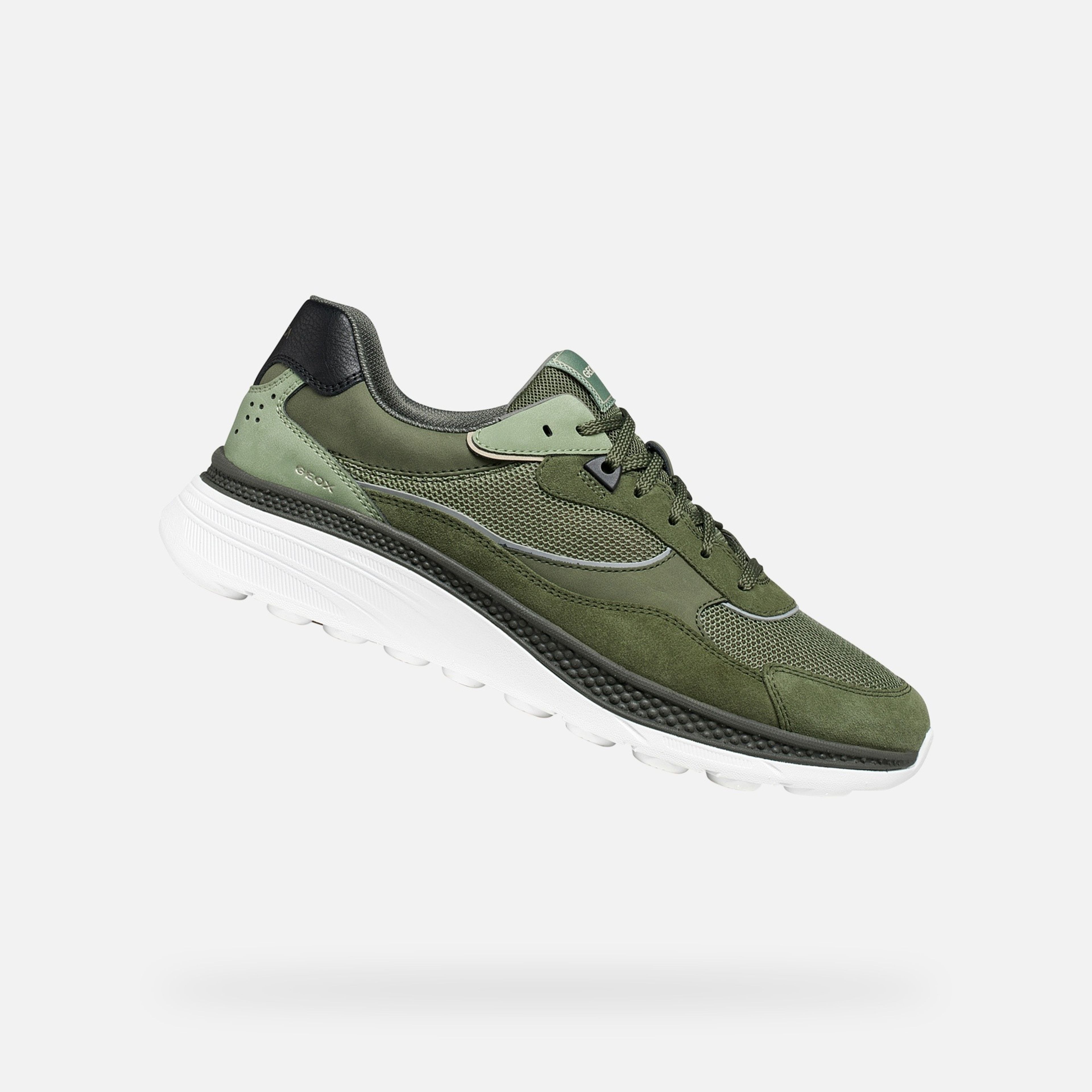 Khaki pánské tenisky Geox Spherica Actif X1