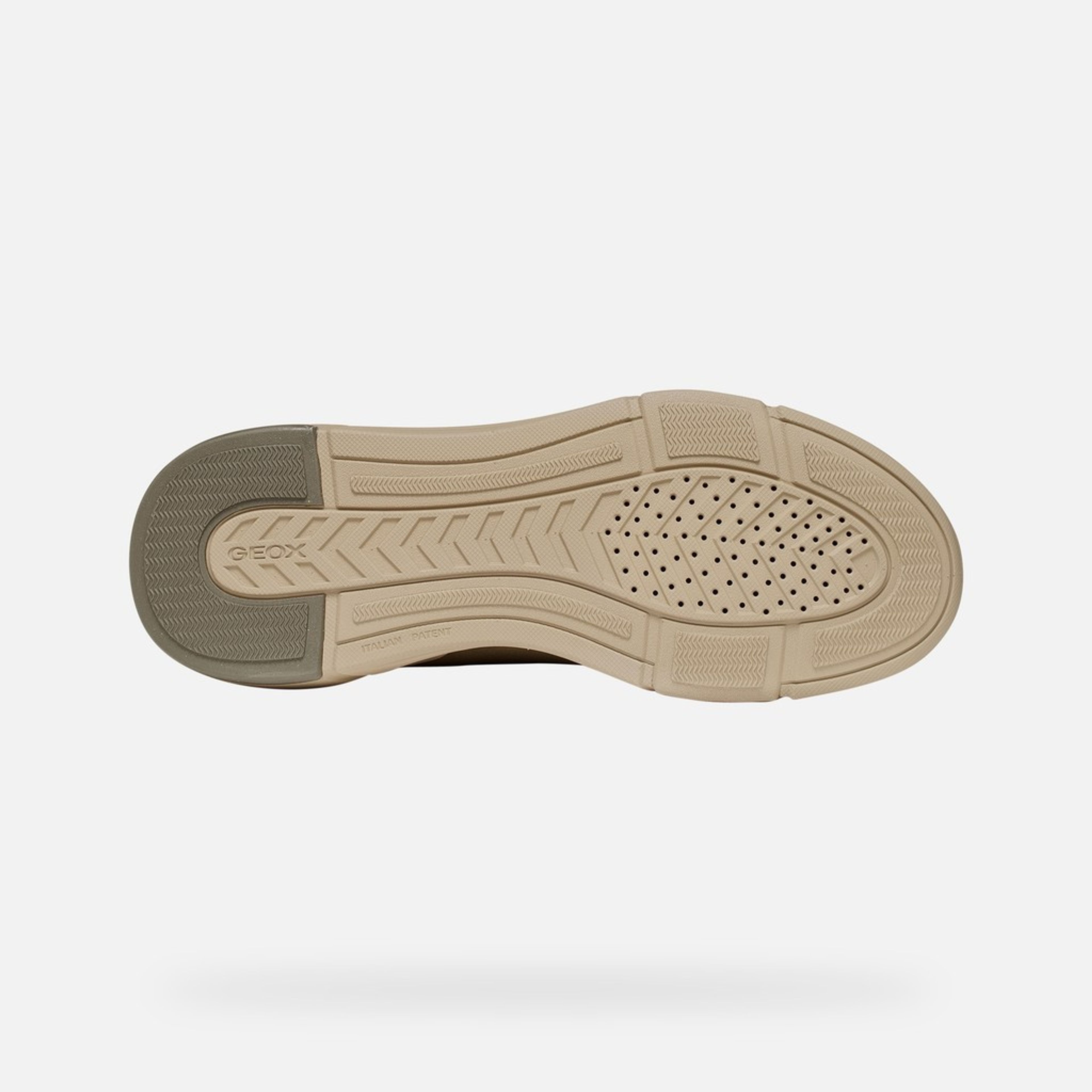 Brązowe męskie trampki Geox Vittour Plus - 008