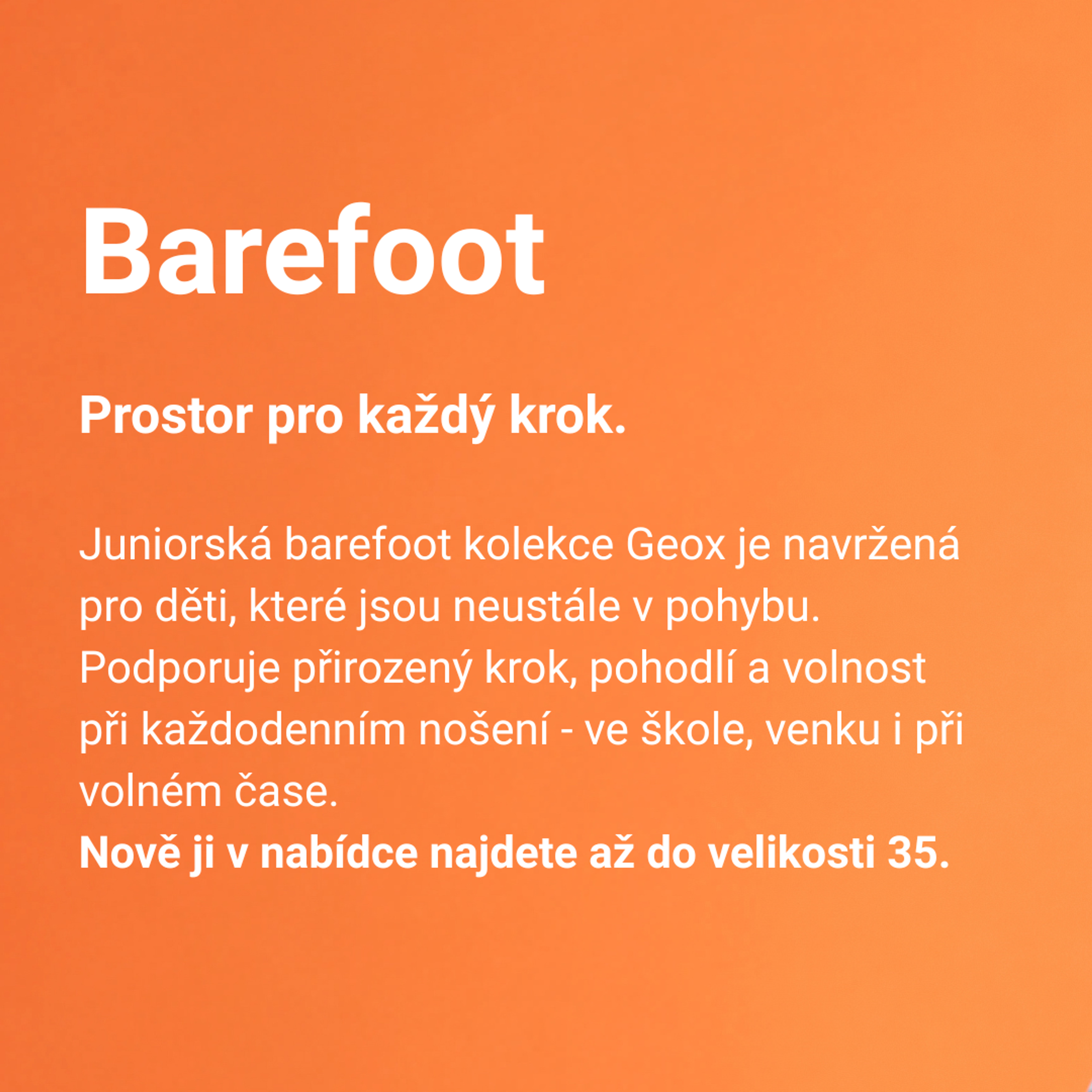 Volnost při každém kroku