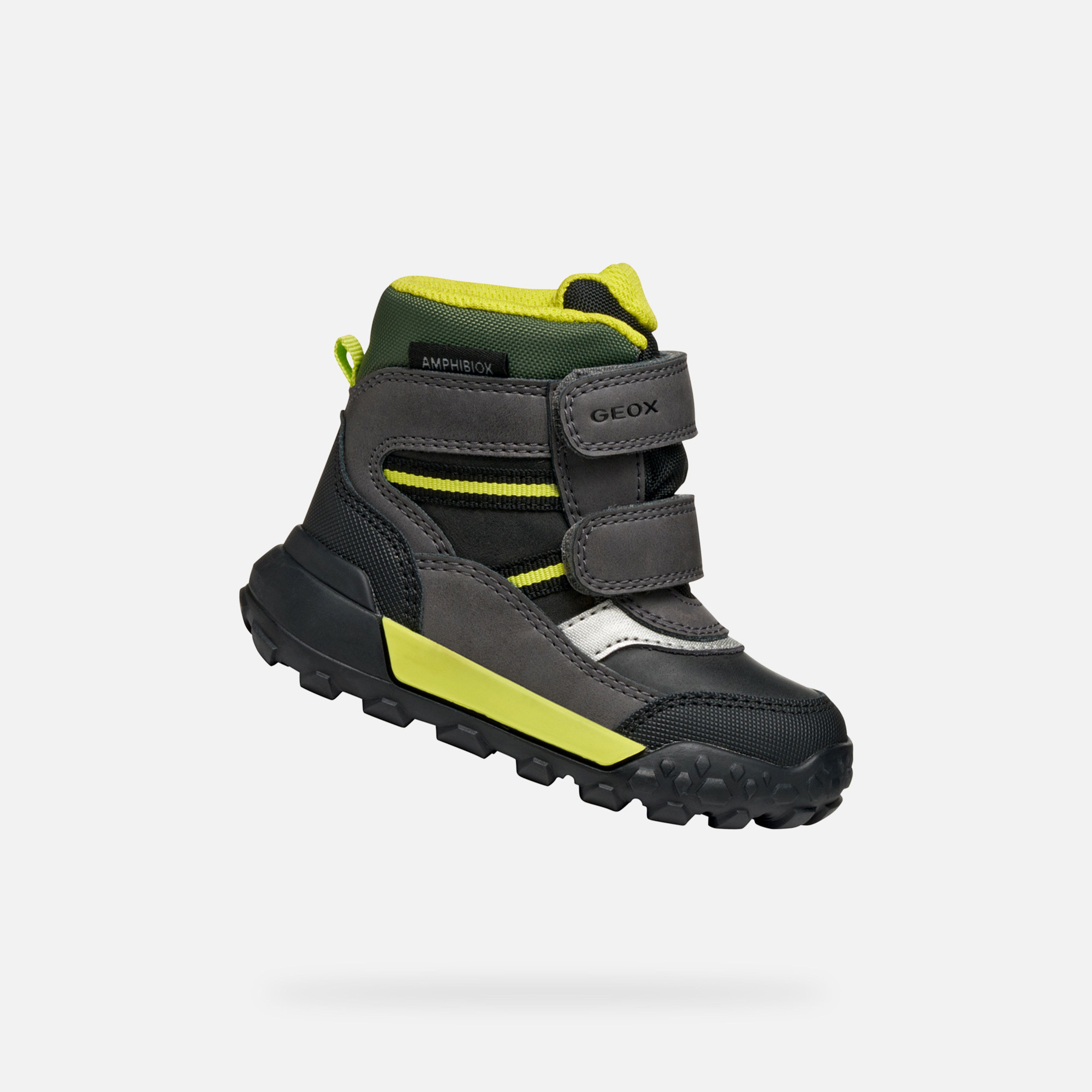 Chłopcy pierwsze kroki Geox Trekkyup ABX Czarny