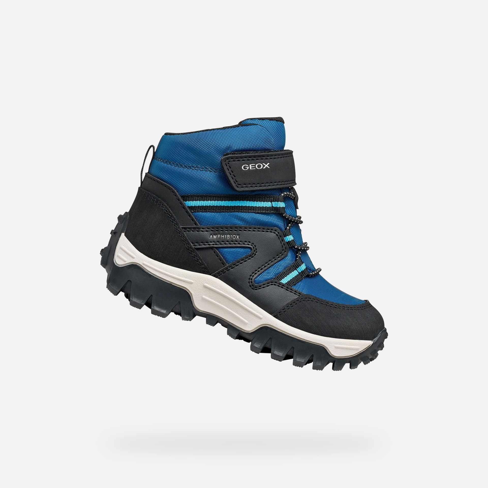 Ghete albastre pentru băieți Geox Himalaya B ABX - 001