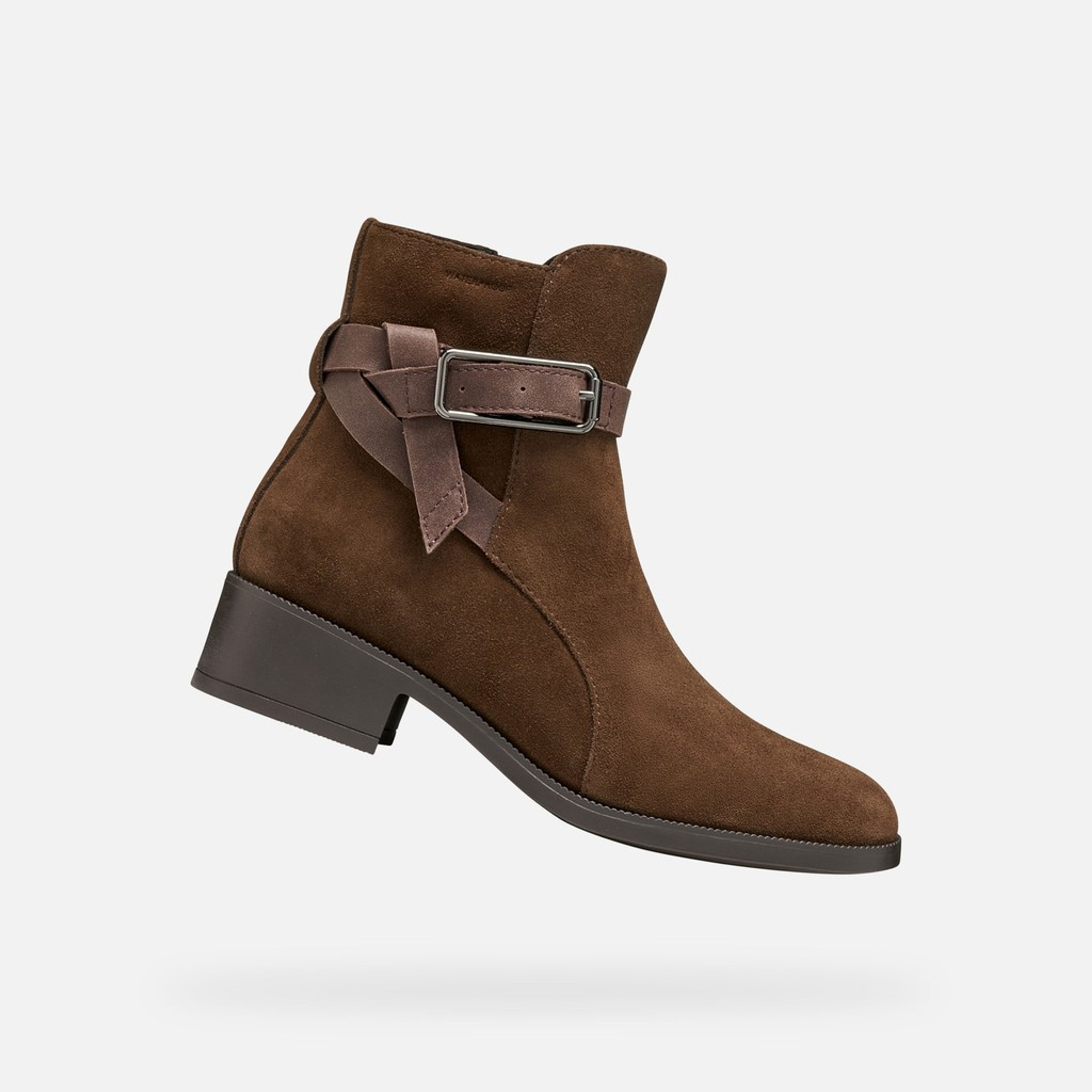 Ghete maro închis pentru femei Geox Camexia WPF - 001