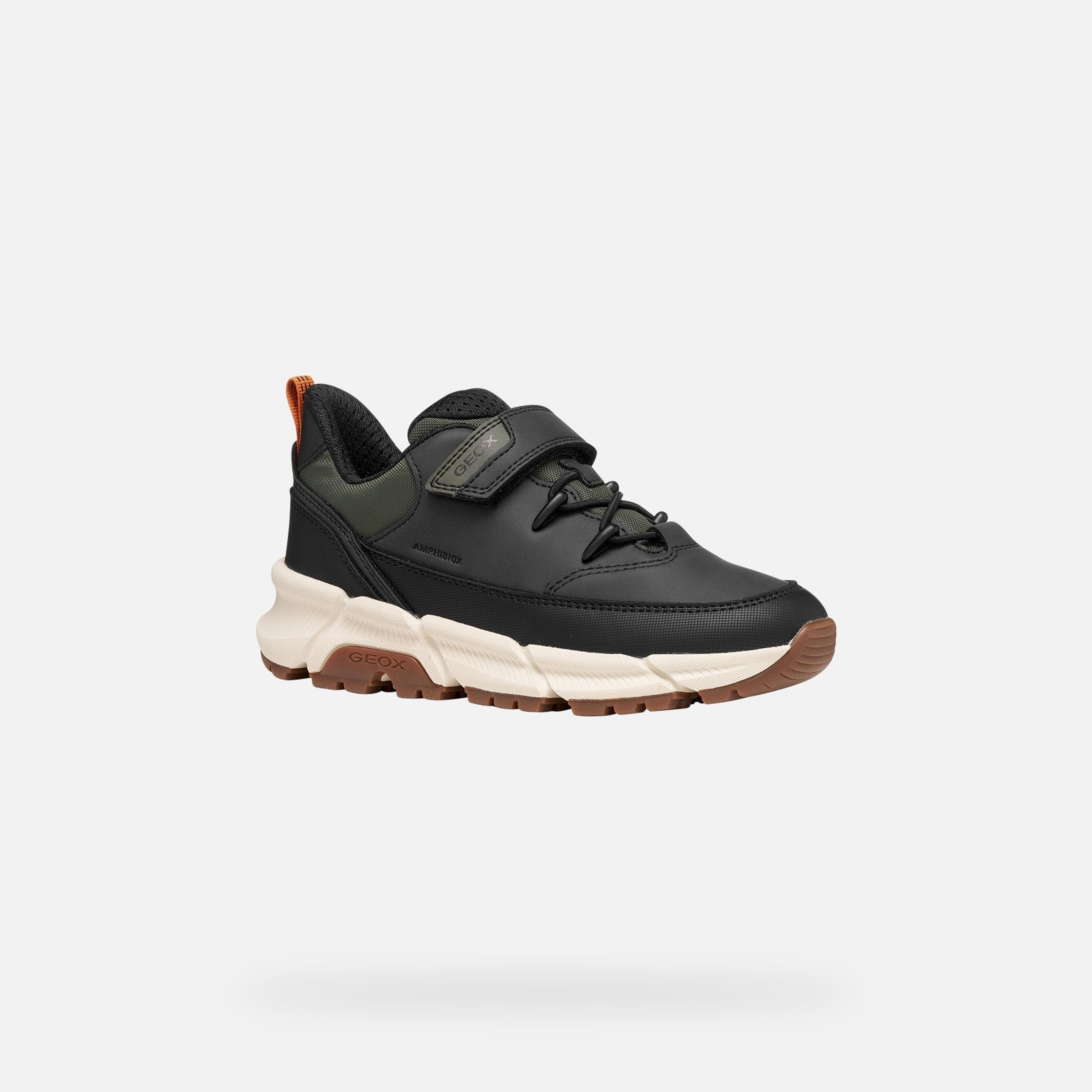 Černé chlapecké tenisky Geox Flexyper Plus - 003