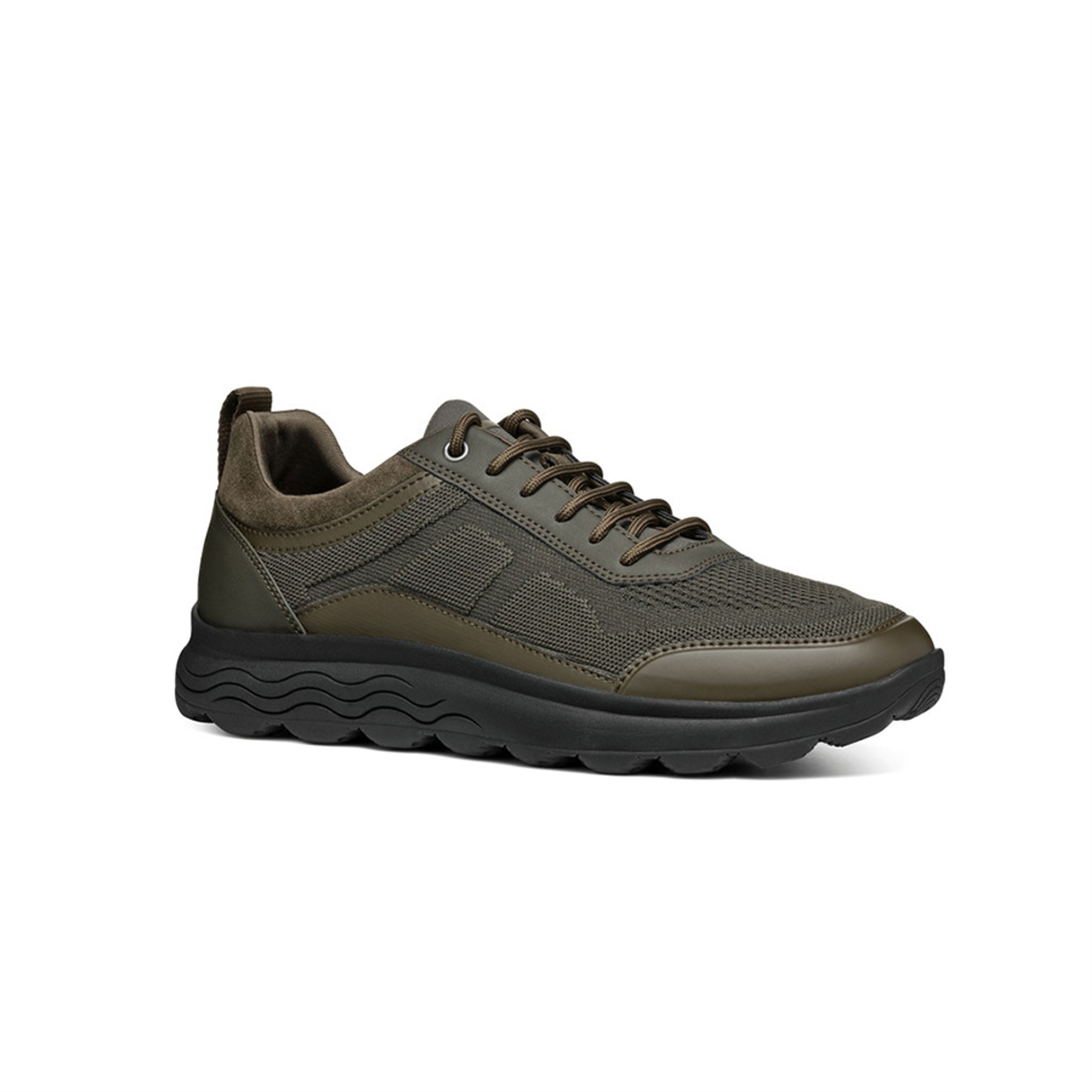 Khaki pánské tenisky Geox Spherica