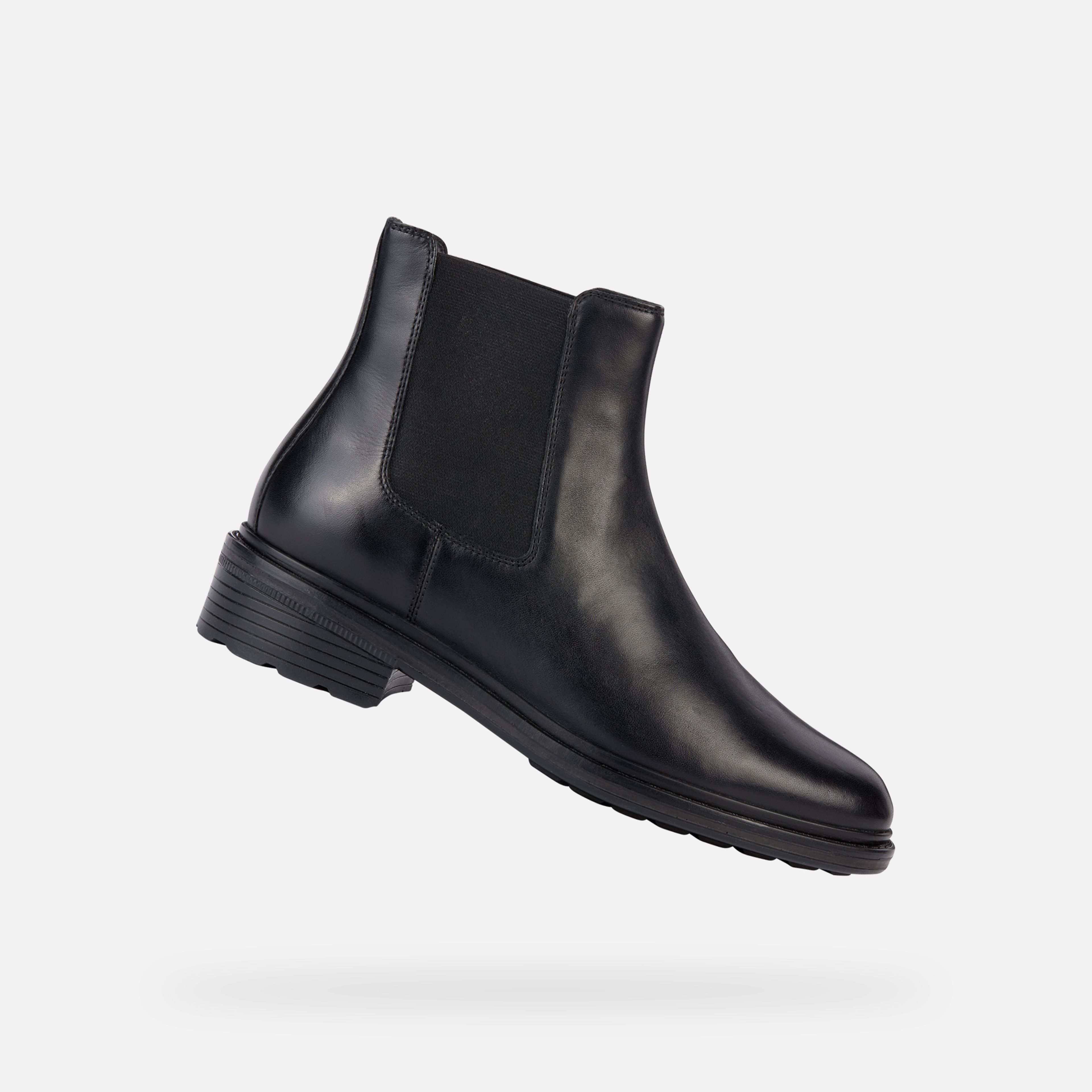 Černá dámská kotníková obuv Geox Walk Pleasure