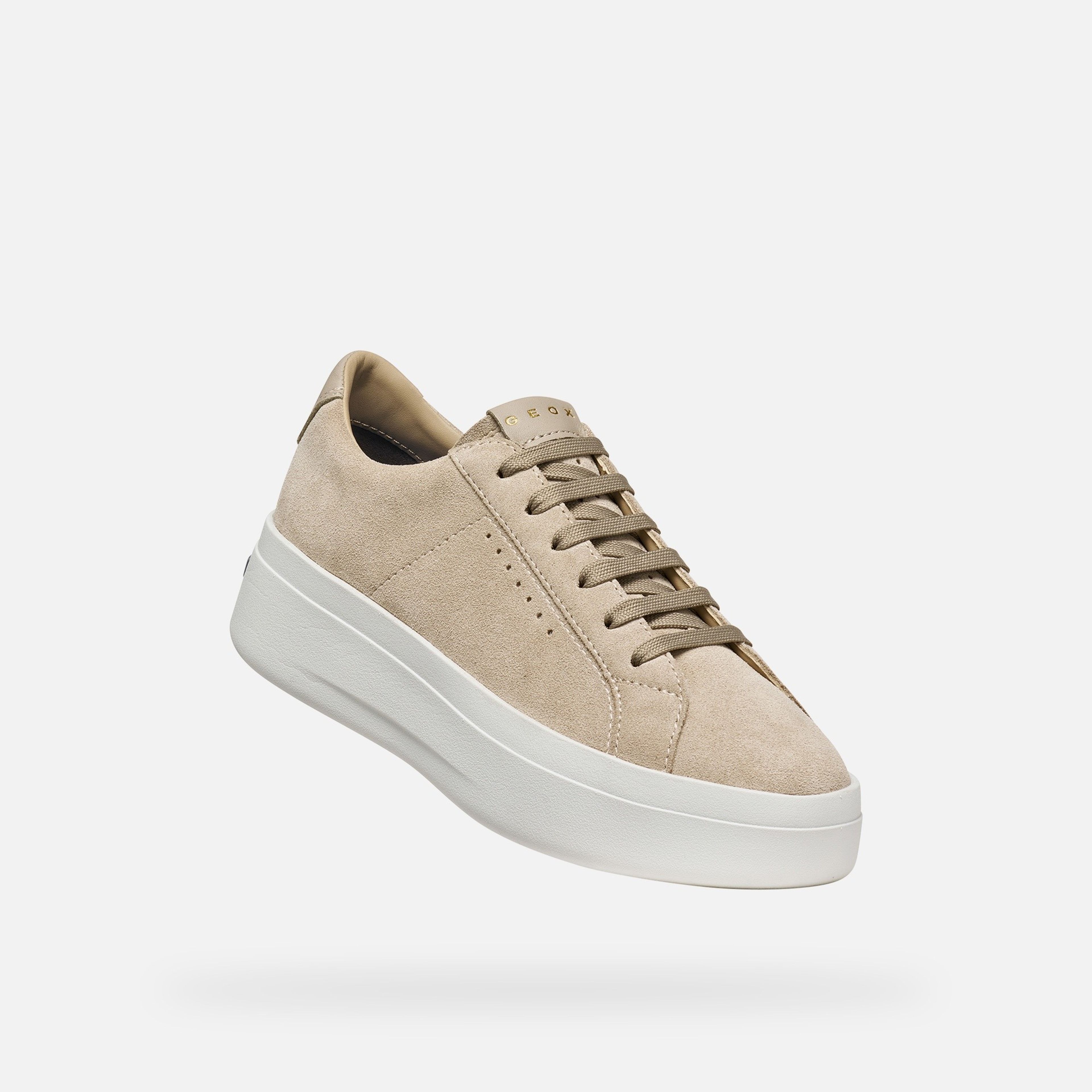 Béžové dámské tenisky Geox GXCP-03 - 005