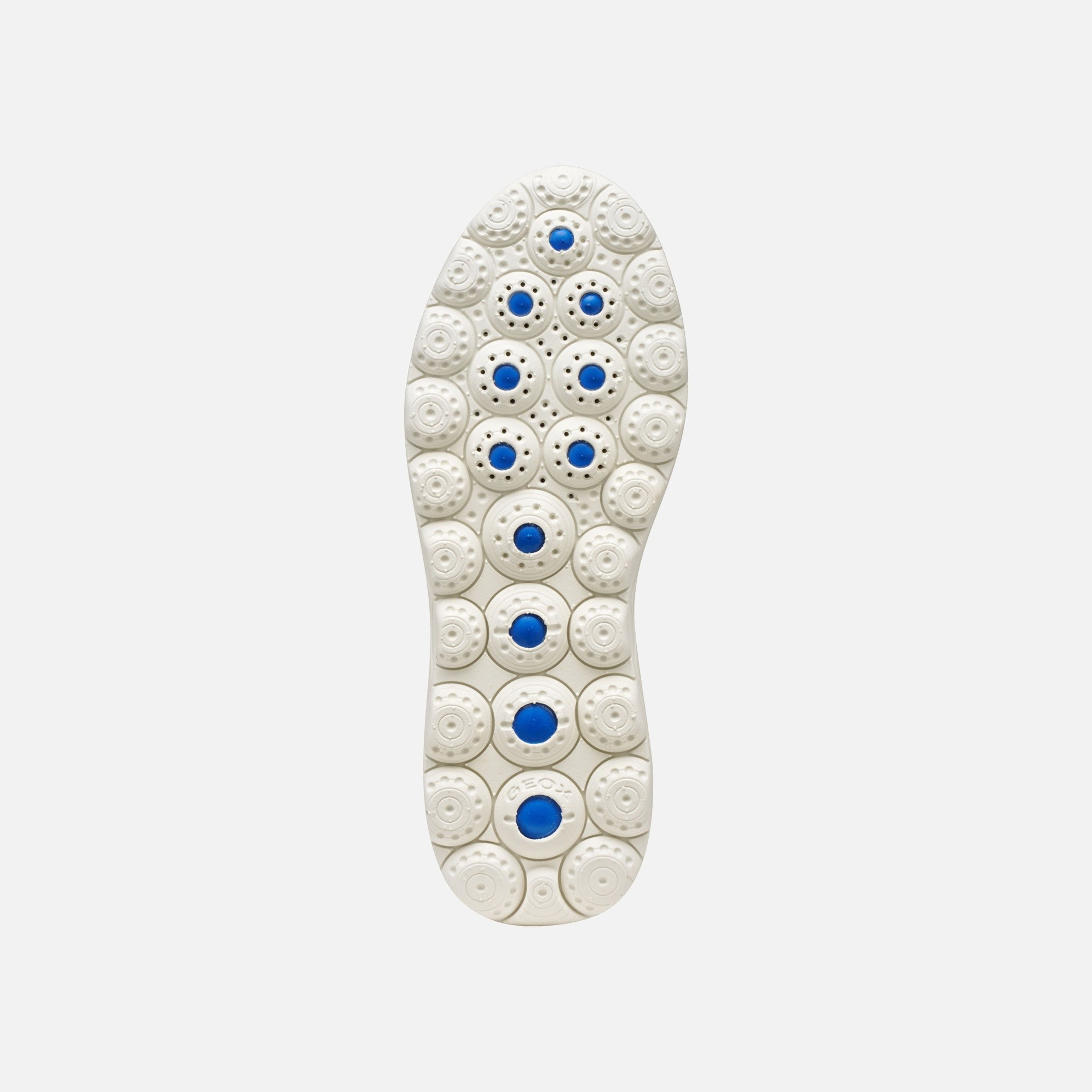 Brązowe damskie tenisówki Geox Spherica Plus Fast in - 007