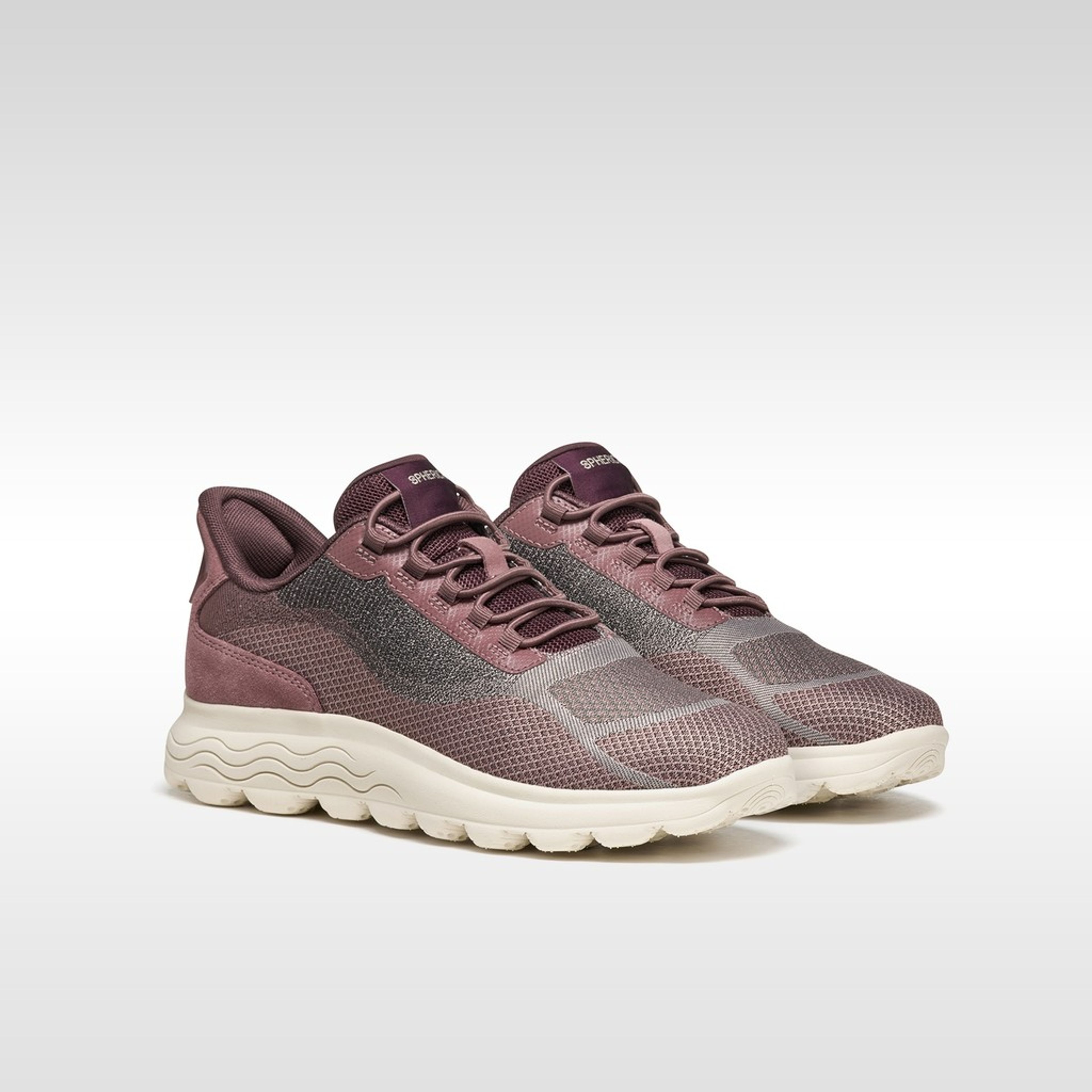 Sneakers roz vechi pentru femei Geox Spherica Plus WR - 009