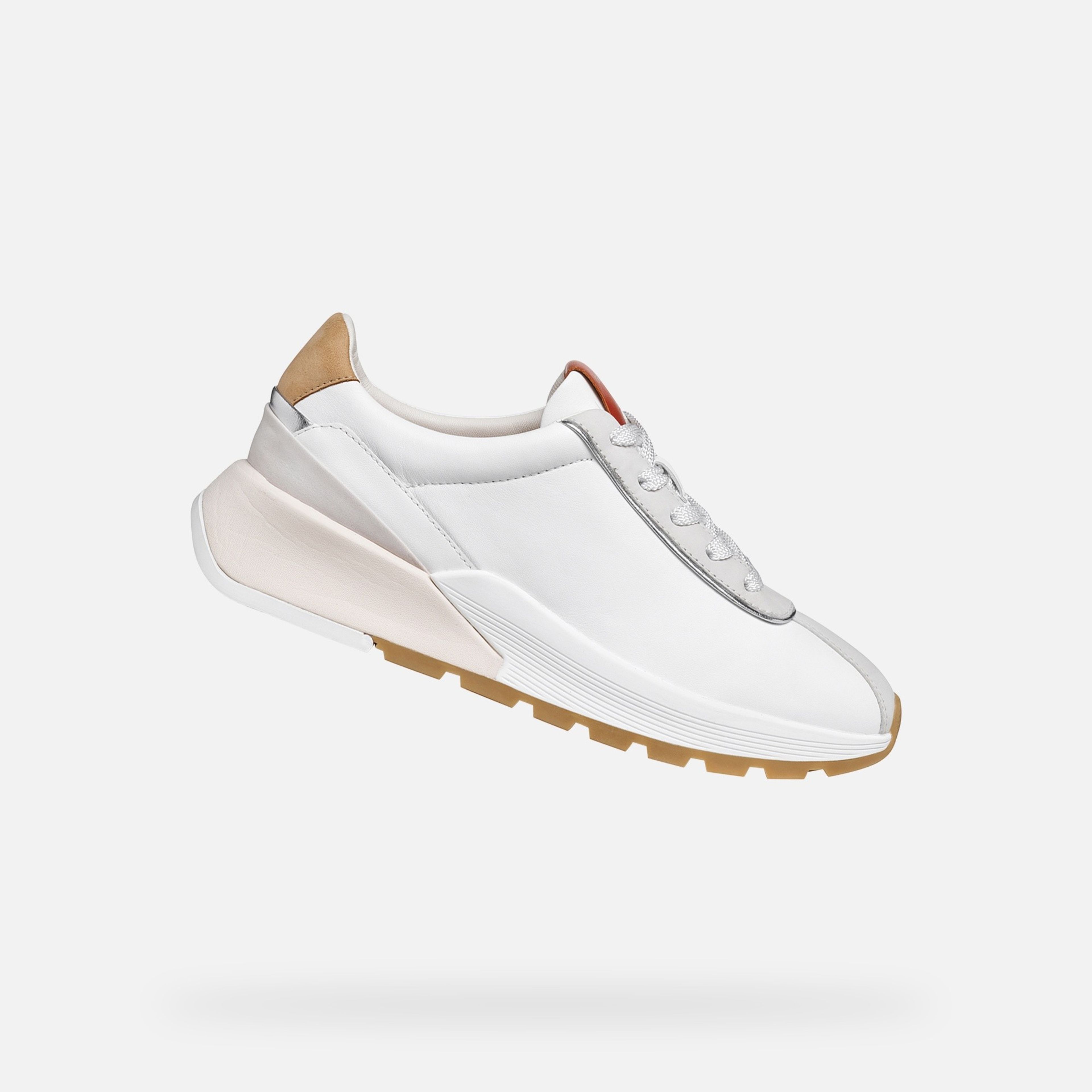 Bílé dámské tenisky Geox Metropoli