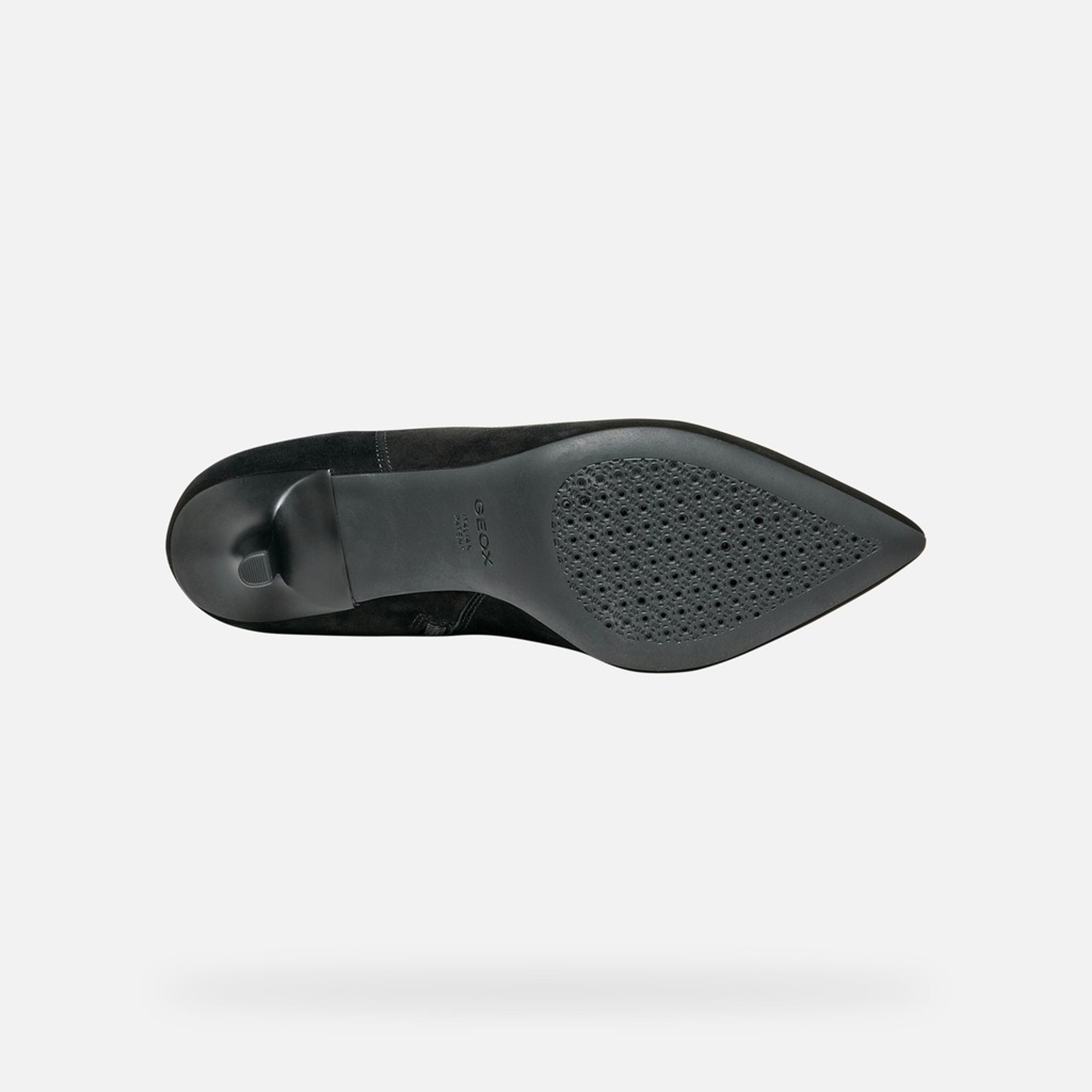 Czarne kozaki damskie Geox Kleopy - 006