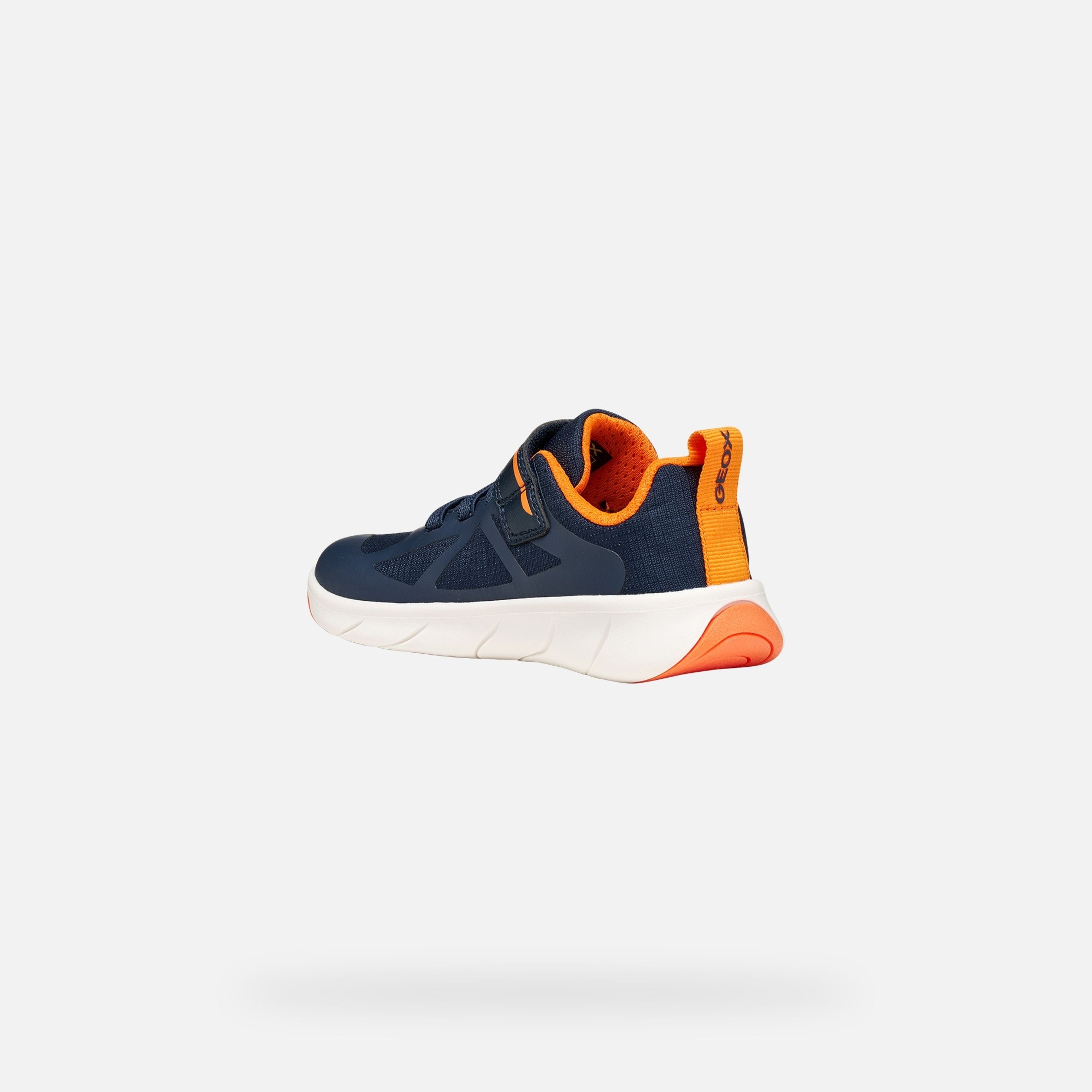 Ciemnogranatowe chłopięce sneakersy barefoot Geox Foot-run - 004