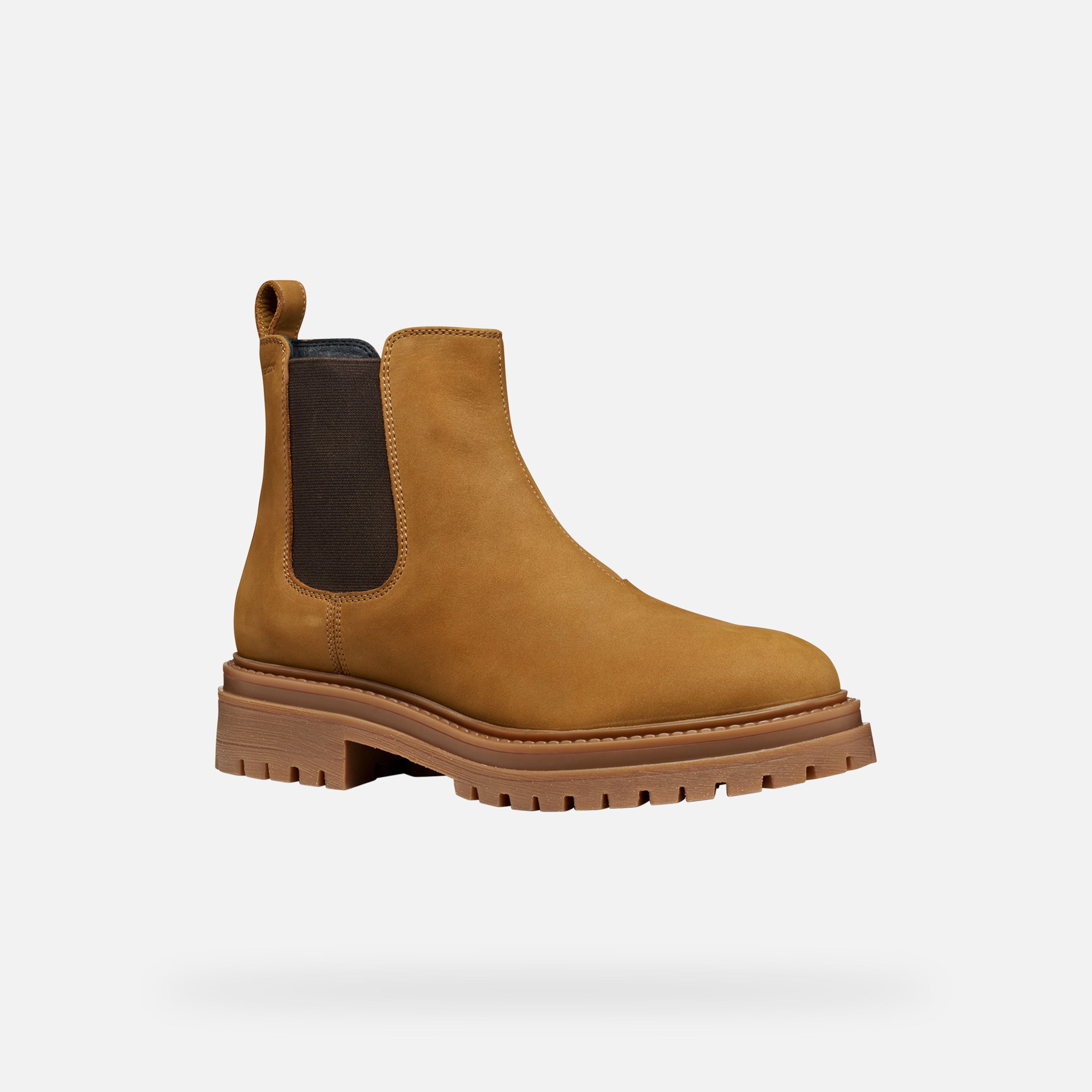 Hnědá dámská kotníková obuv Geox Iridea - 003