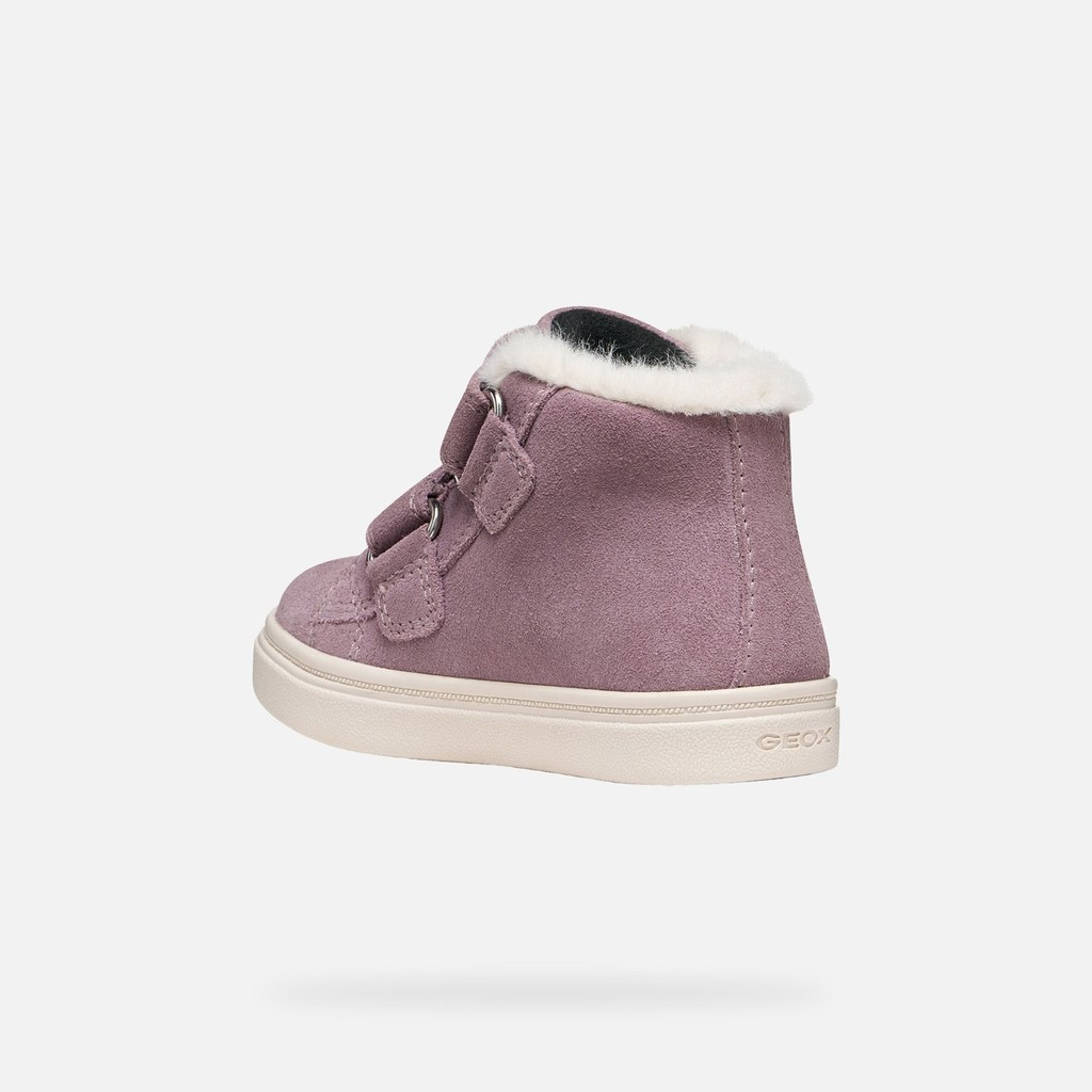 Sneakers mov pentru fete Geox Nashik WPF - 004
