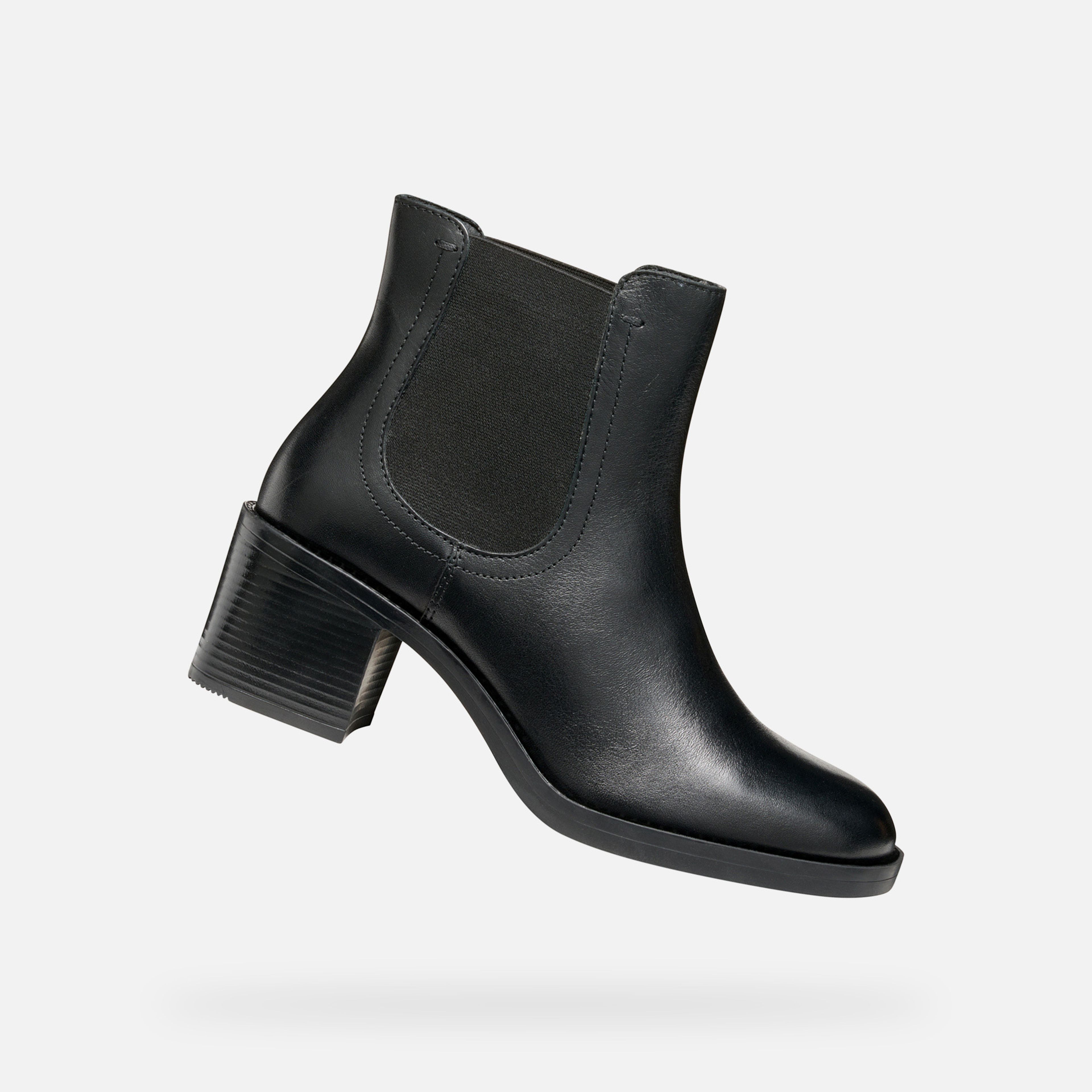Černá dámská kotníková obuv Geox Serilda 60 - 001