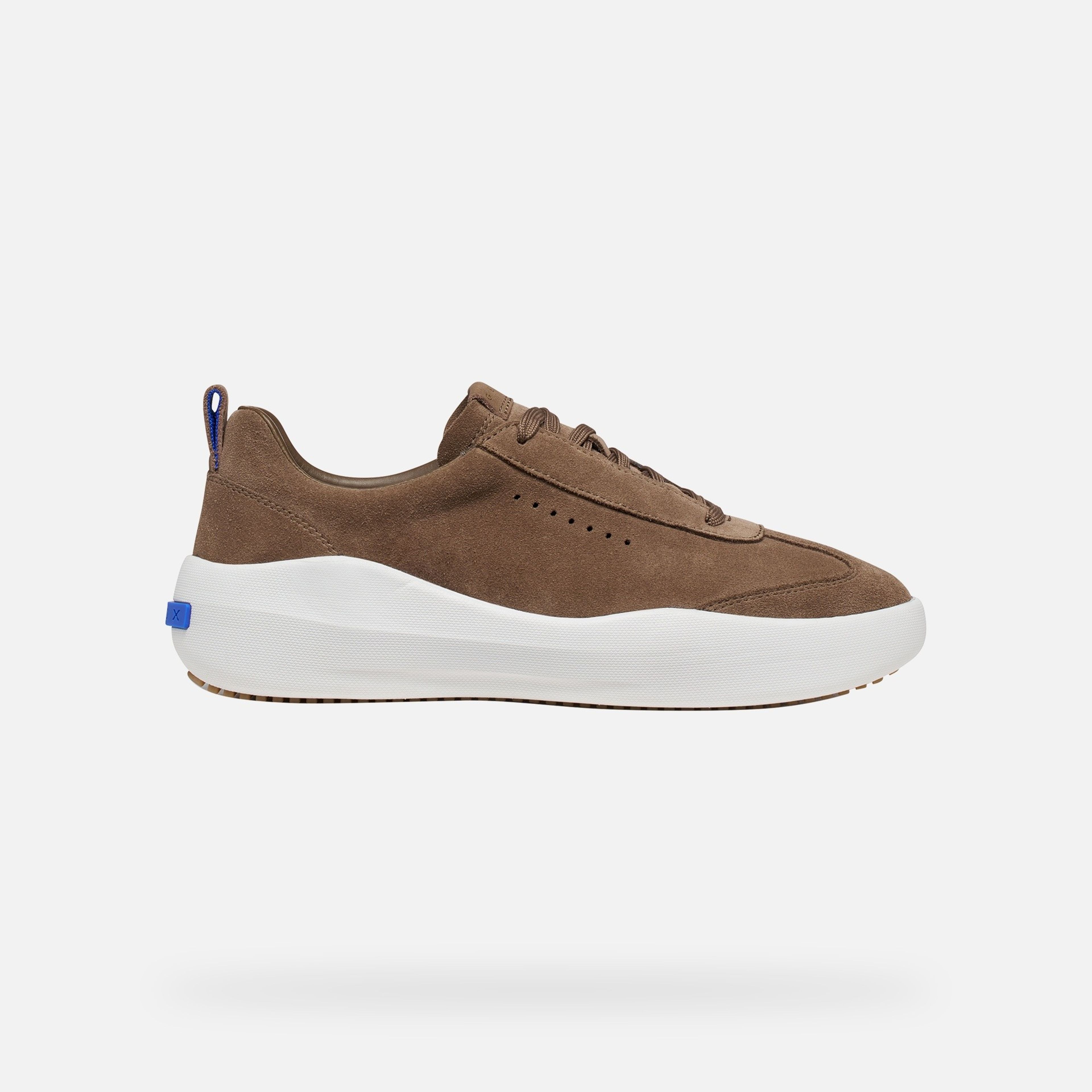Tmavohnedé dámske tenisky Geox GXCP-02 - 002
