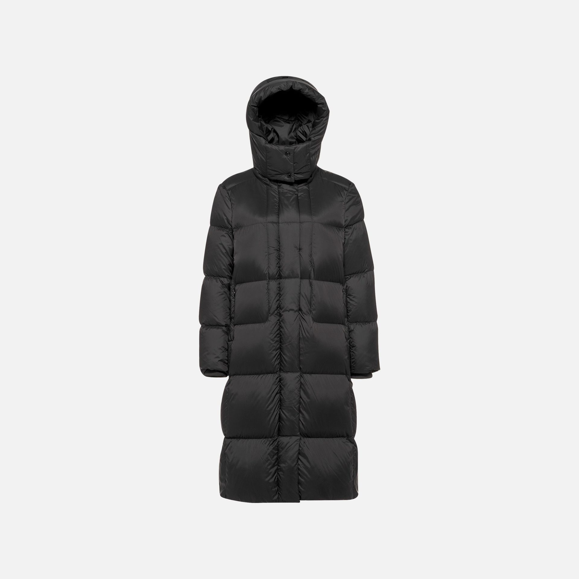 Černá dámská péřová bunda Geox Arlara - 001