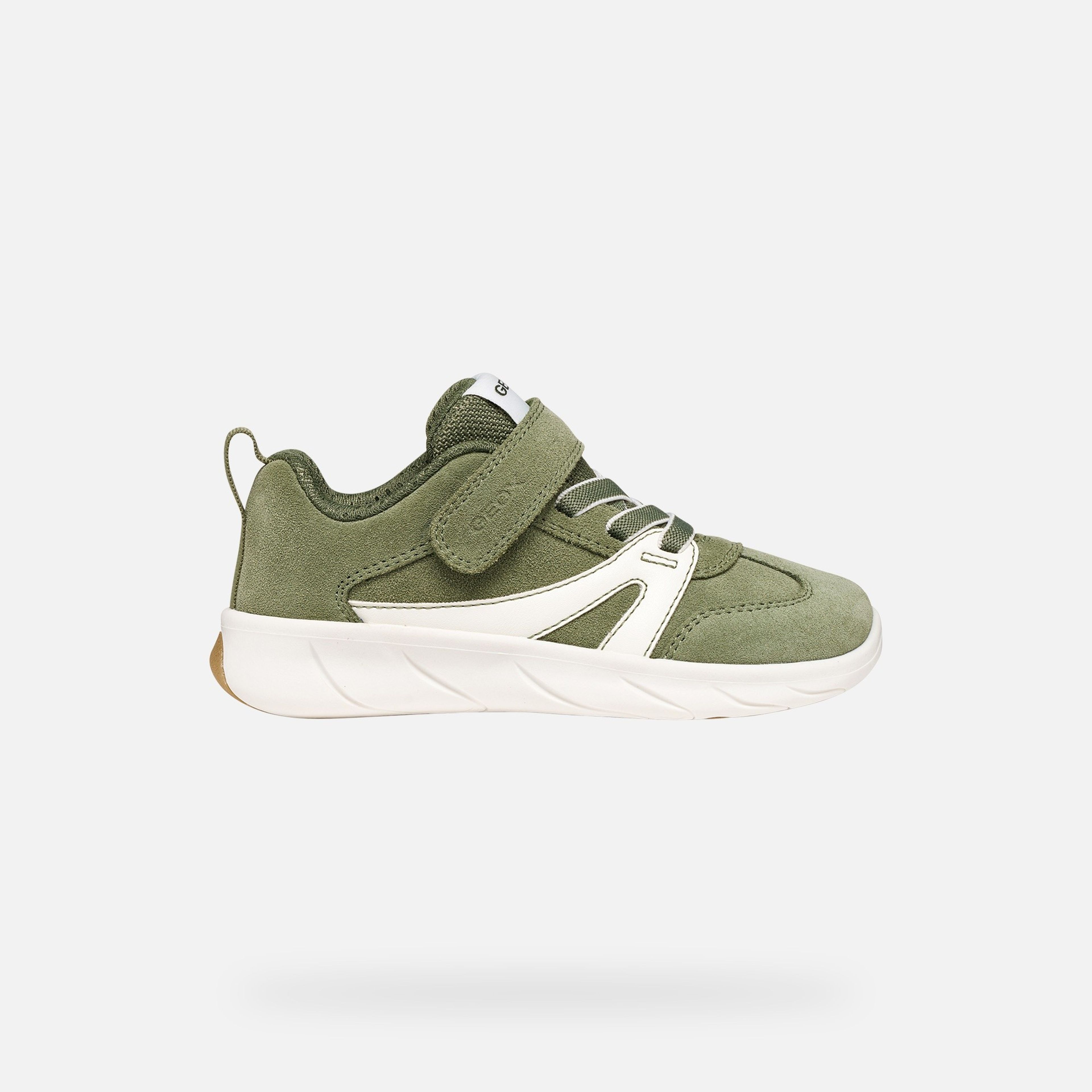 Zelené chlapčenské barefoot tenisky Geox Foot-run - 002
