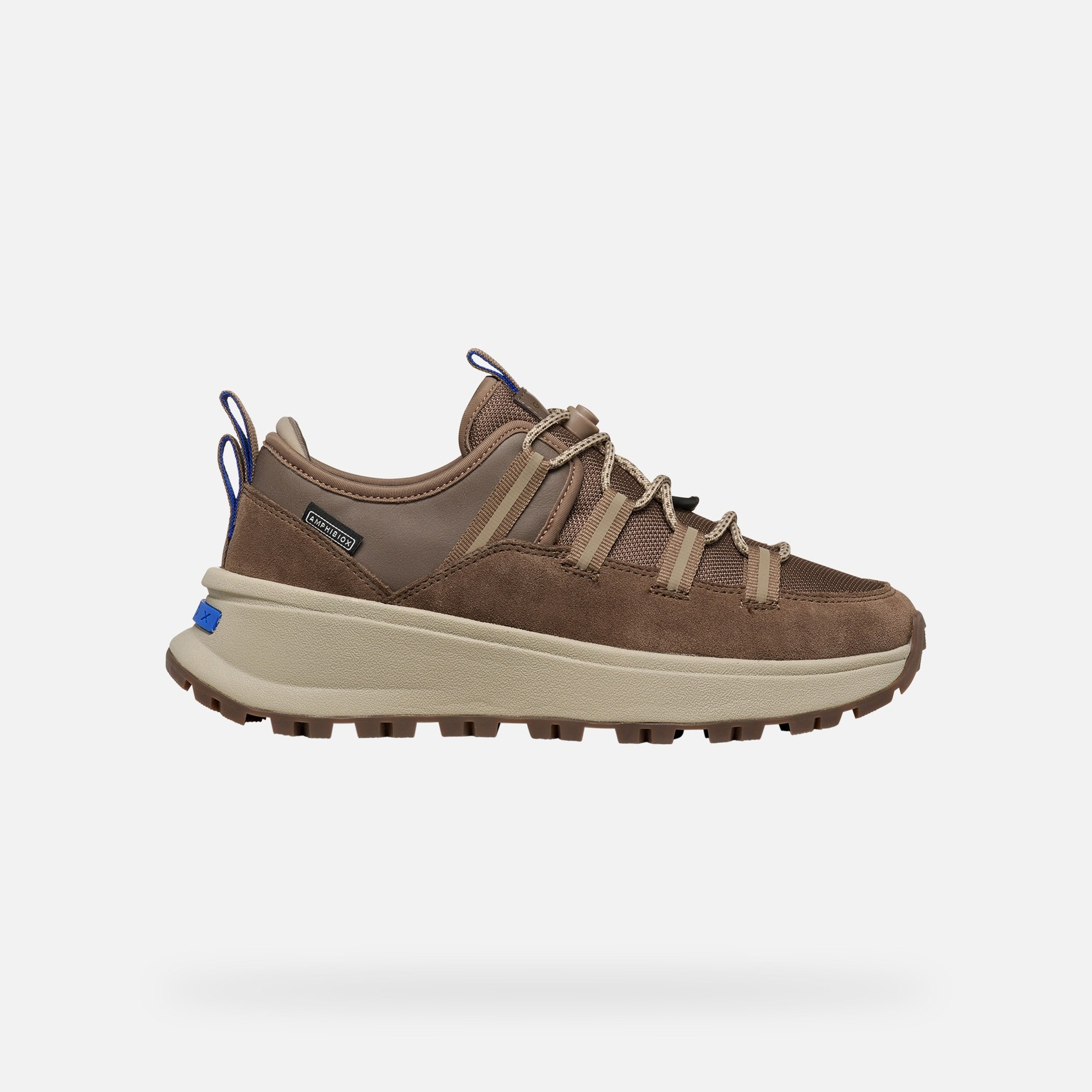 Hnedé dámske tenisky Geox GXRN-03 B ABX - 002