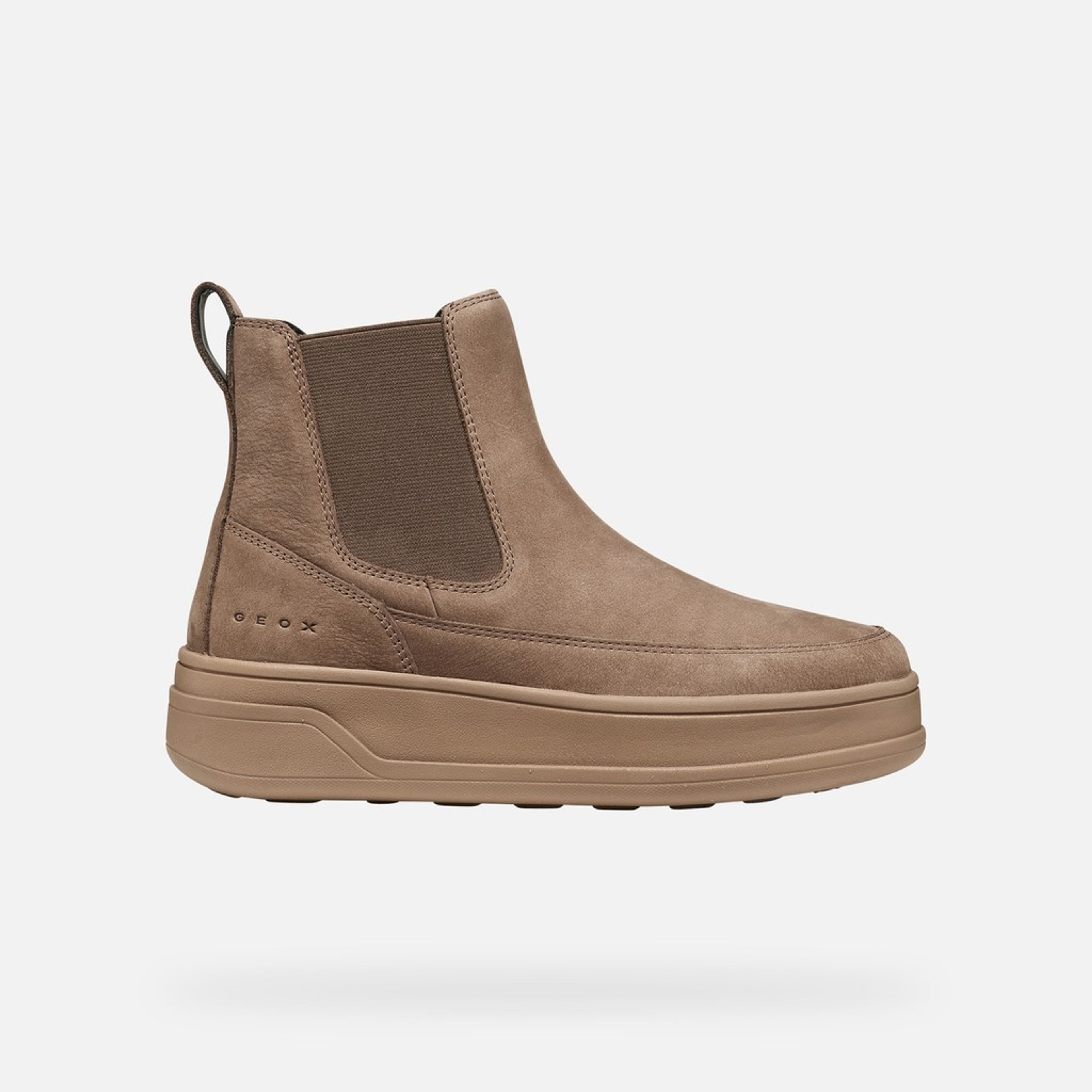 Tmavě hnědá dámská kotníková obuv Geox Spherica Ecub-2 - 002