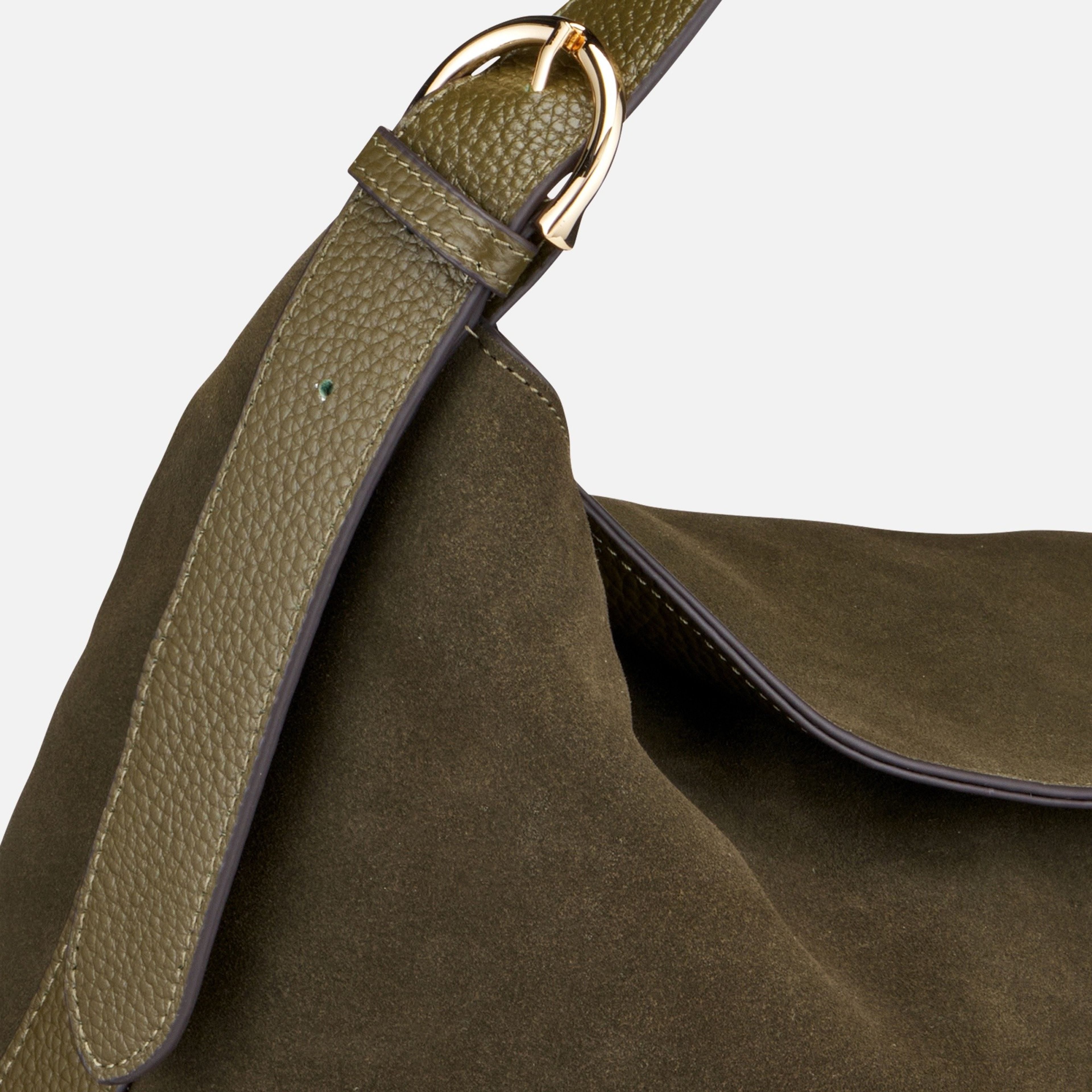 Khaki dámská kabelka Geox Alnoire - 005