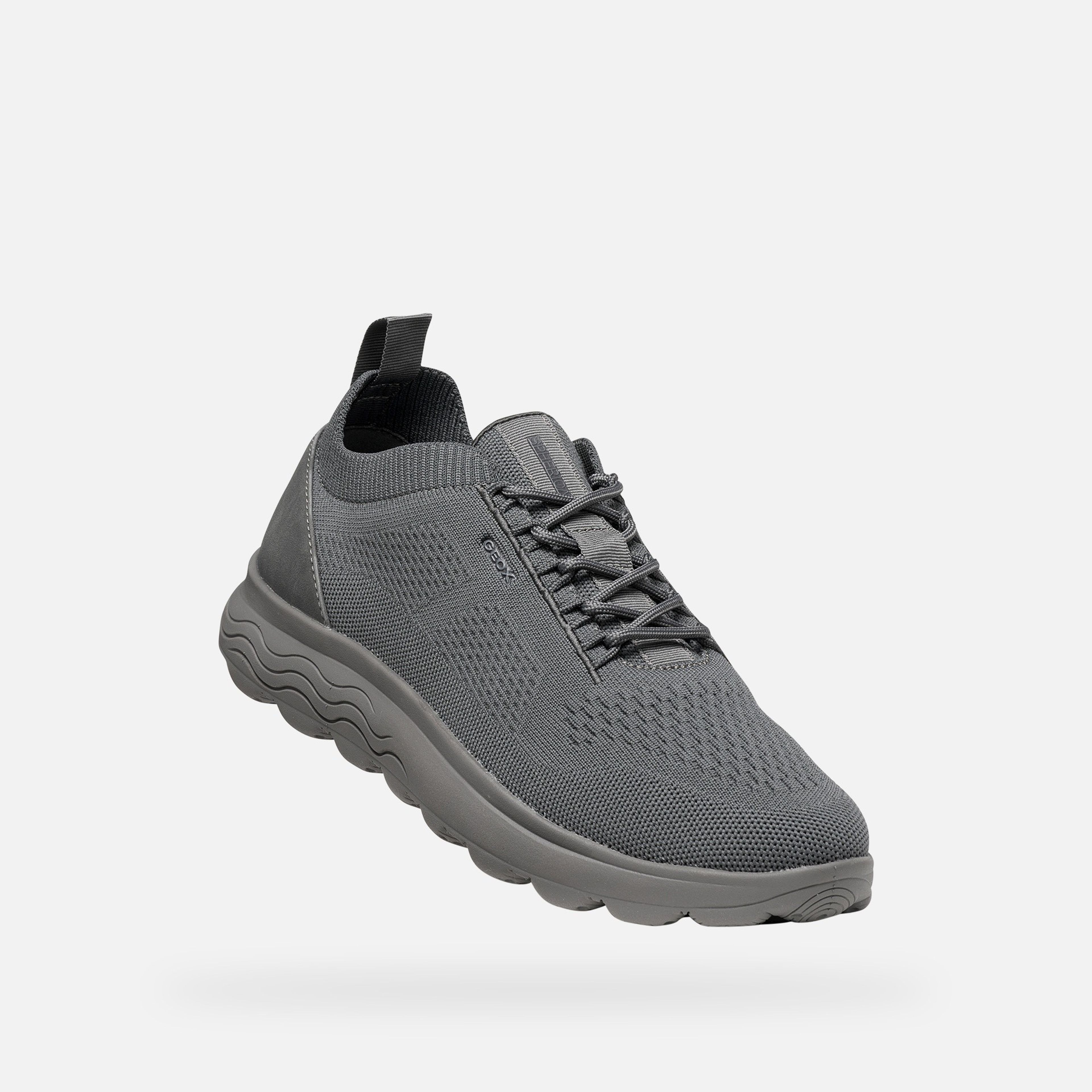 Tmavosivé pánske tenisky Geox Spherica - 005