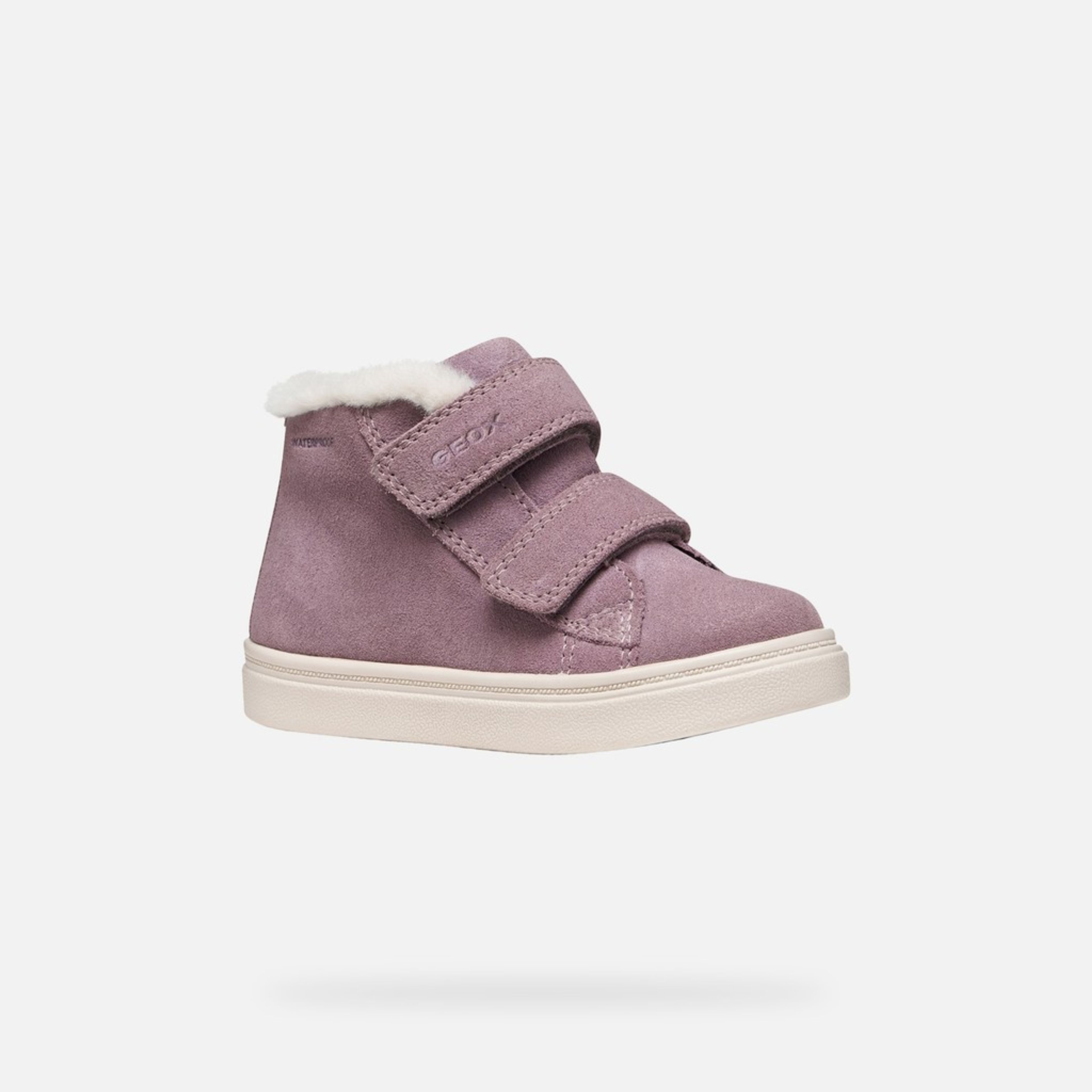 Sneakers mov pentru fete Geox Nashik WPF - 003