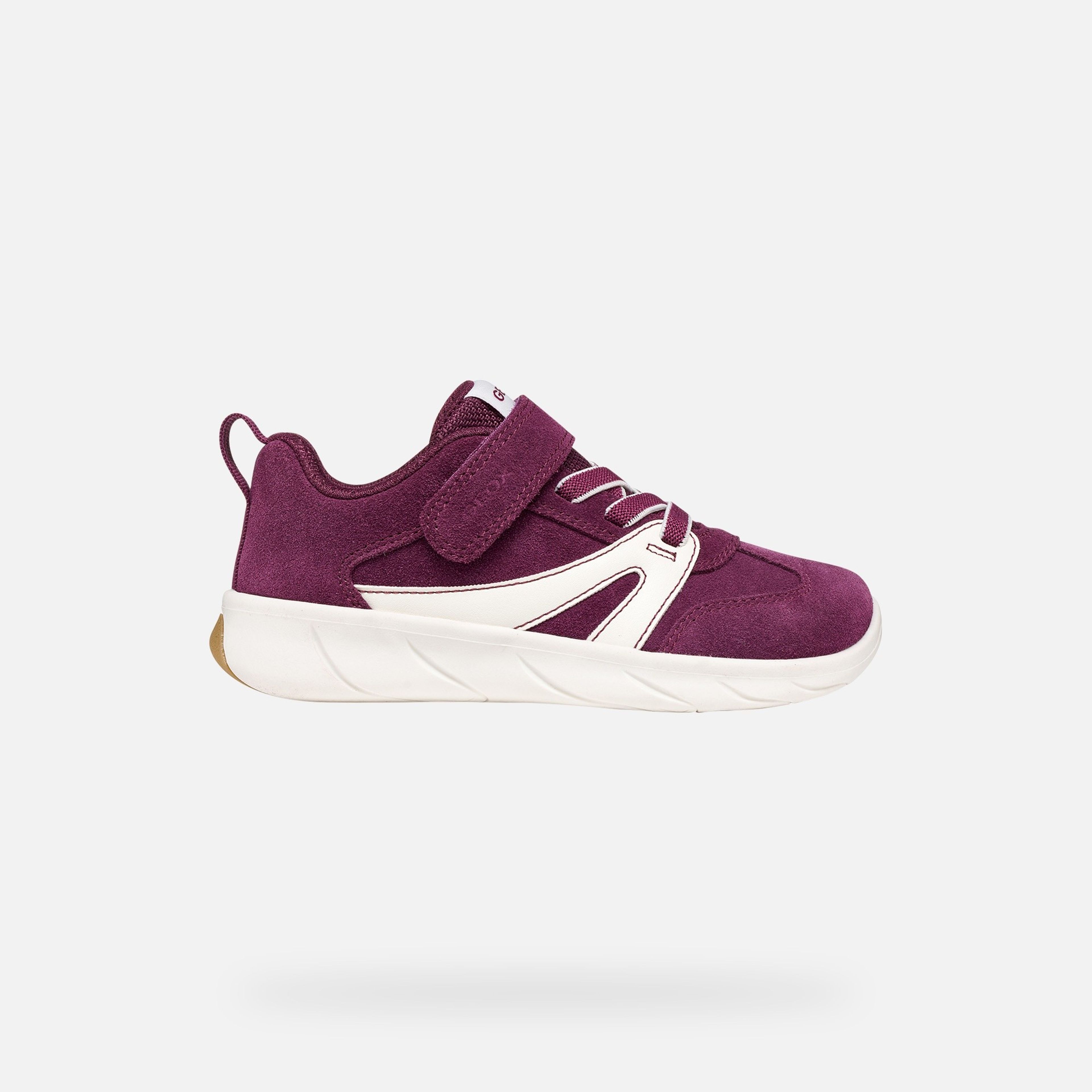 Fialové dievčenské tenisky Geox Foot-run - 002