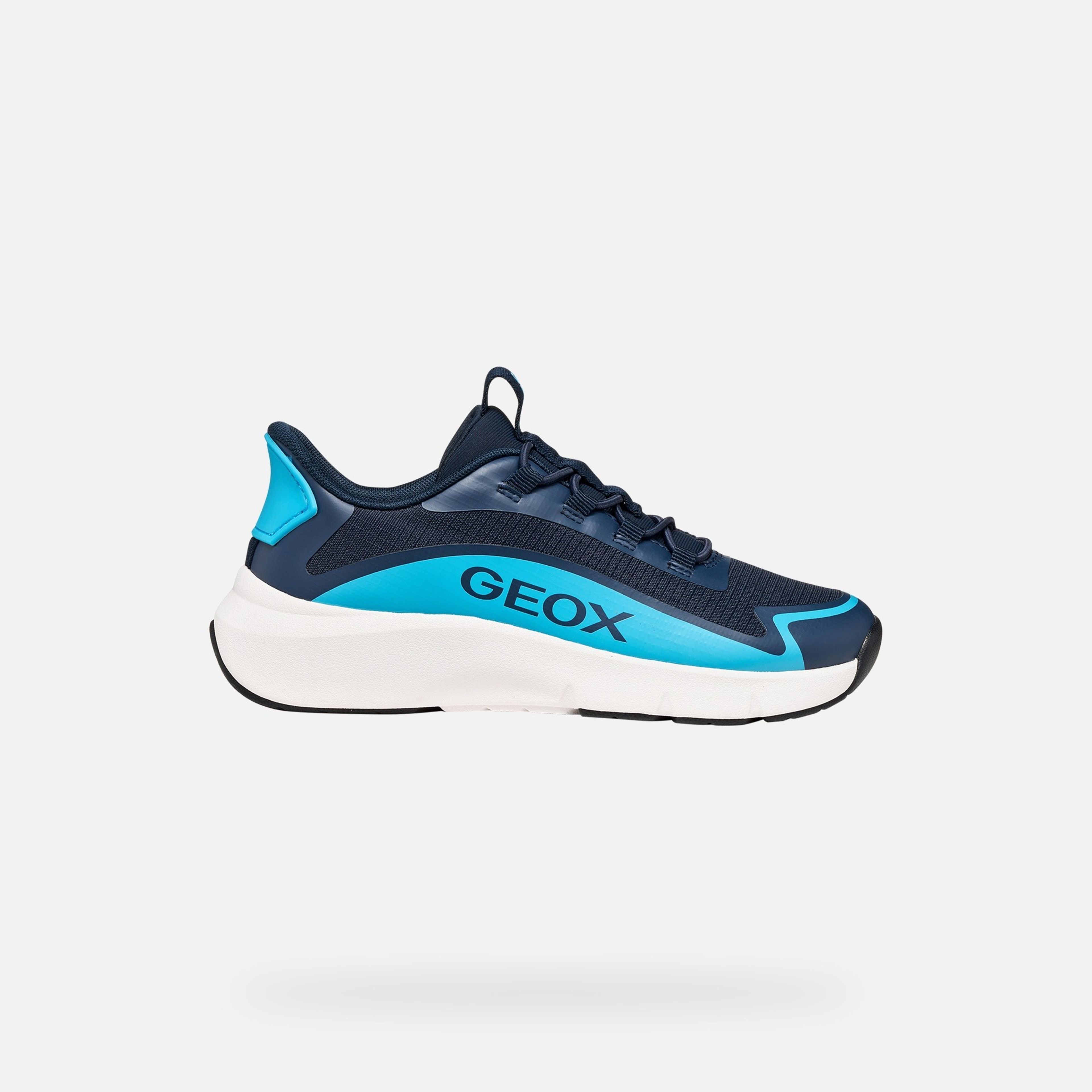 Tmavě modré chlapecké tenisky Geox Pro-ran Fast in - 002