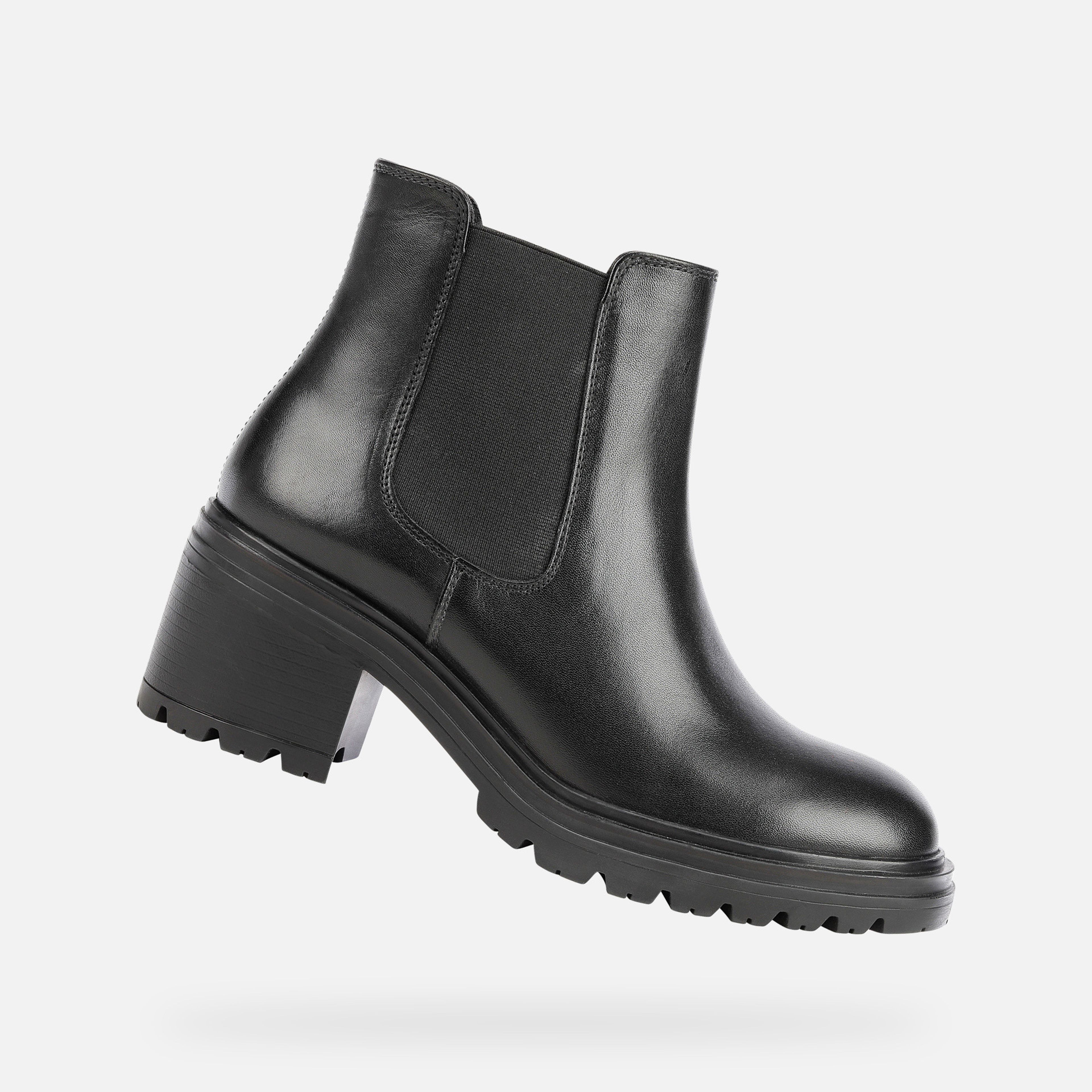 Ghete negre pentru femei Geox Damiana - 001