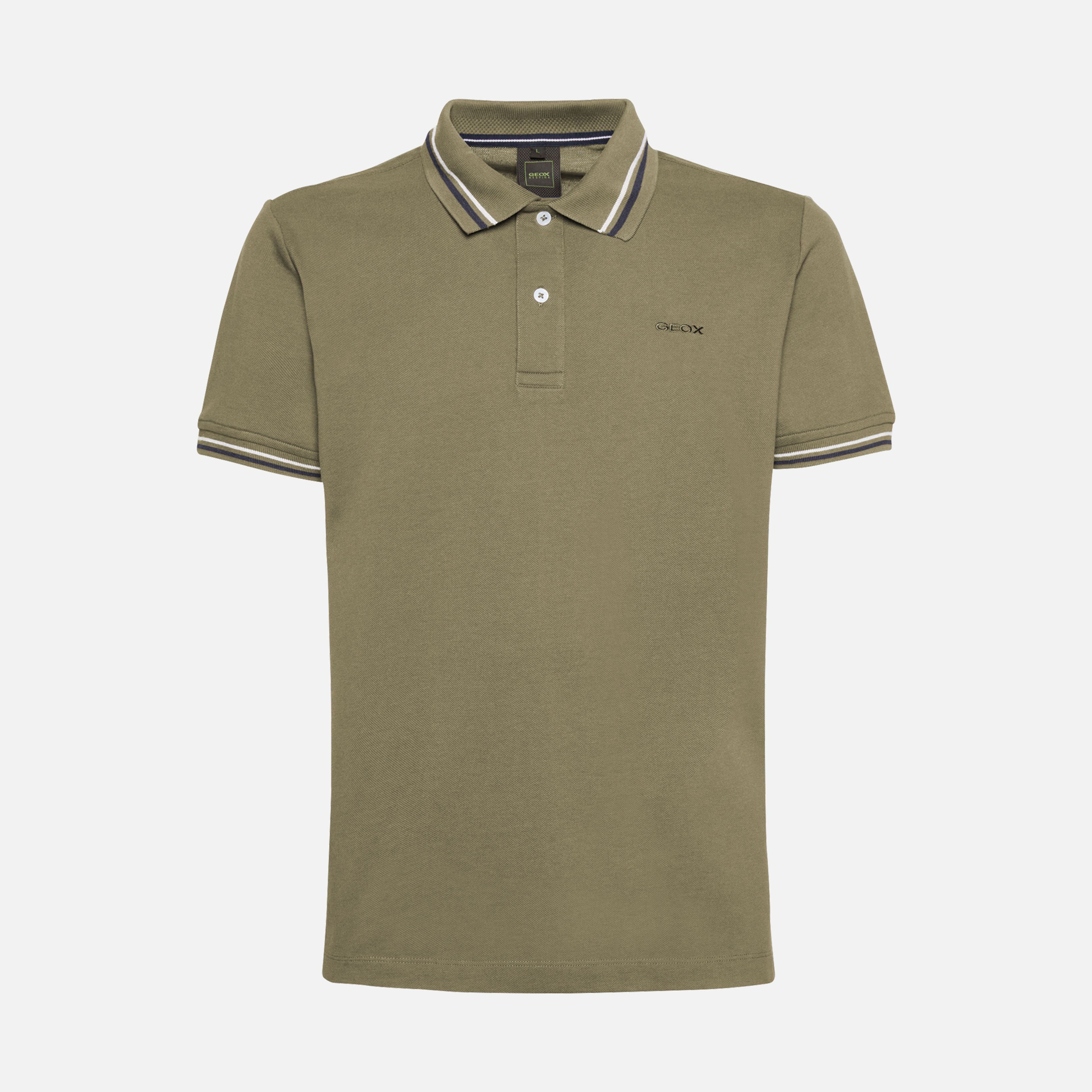 Olivové pánské polotričko Geox Polo