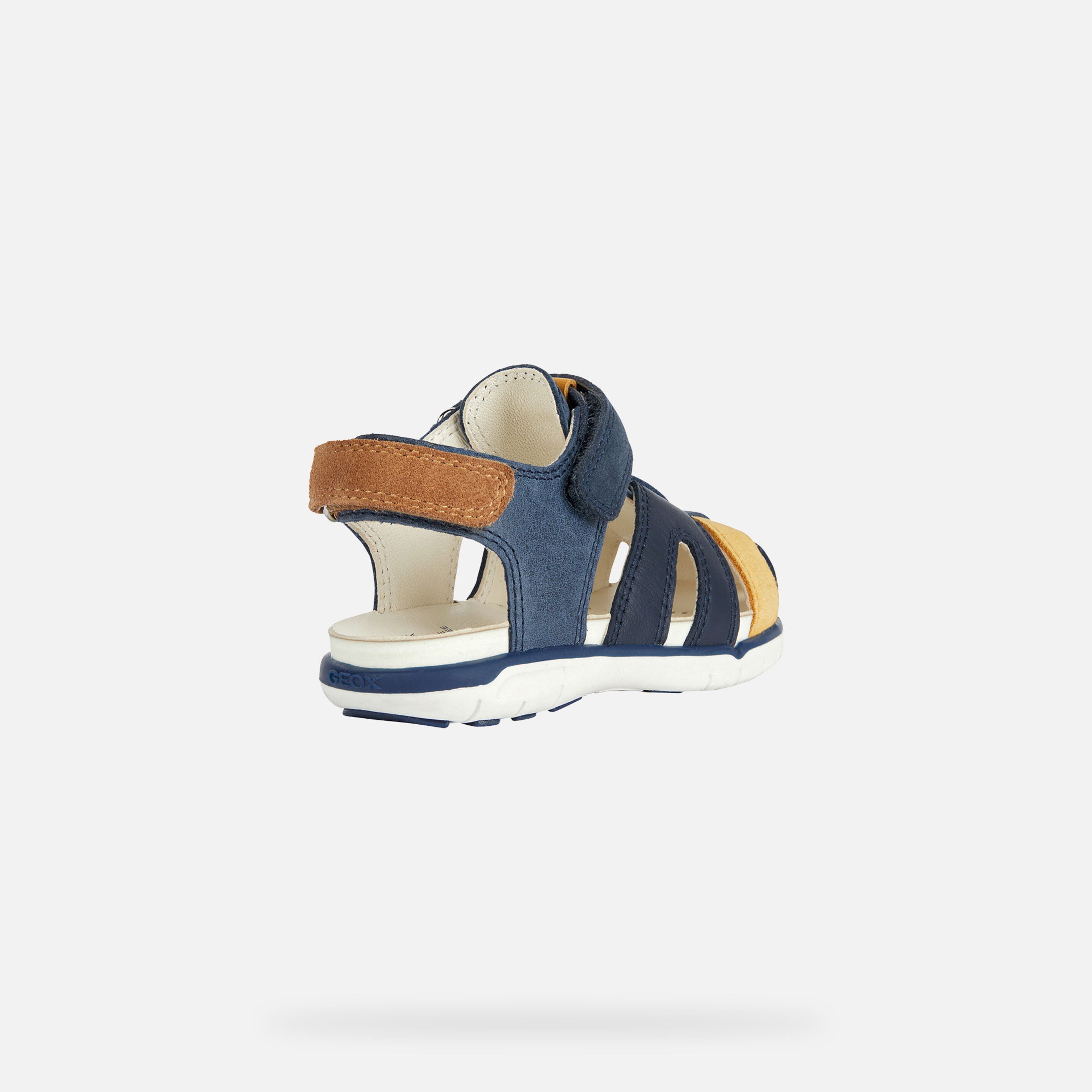 Granatowe sandały chłopięce Geox Sandal Delhi - 005