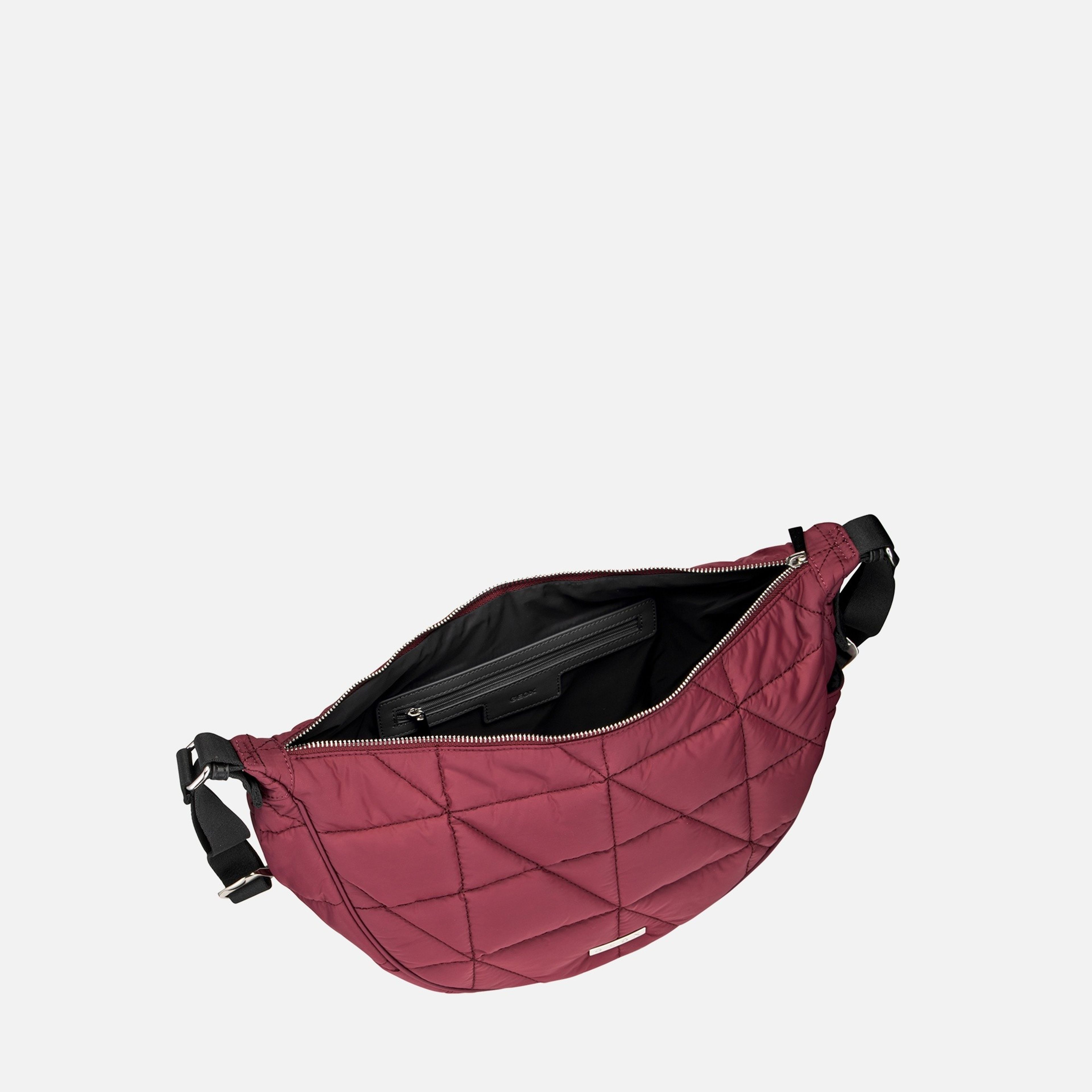 Vínová dámská kabelka Geox Achsie - 004