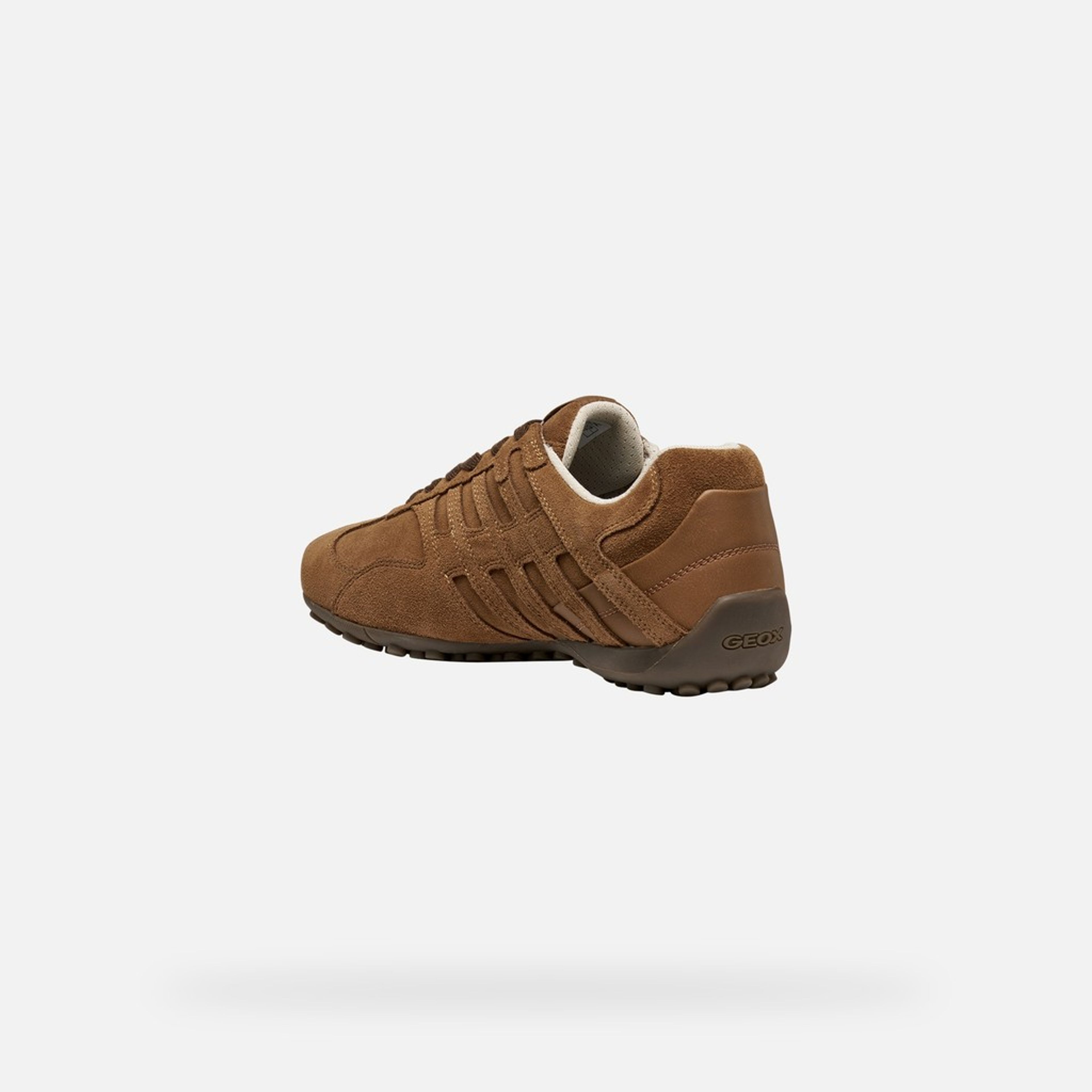 Hnedé dámske tenisky Geox Snake - 004
