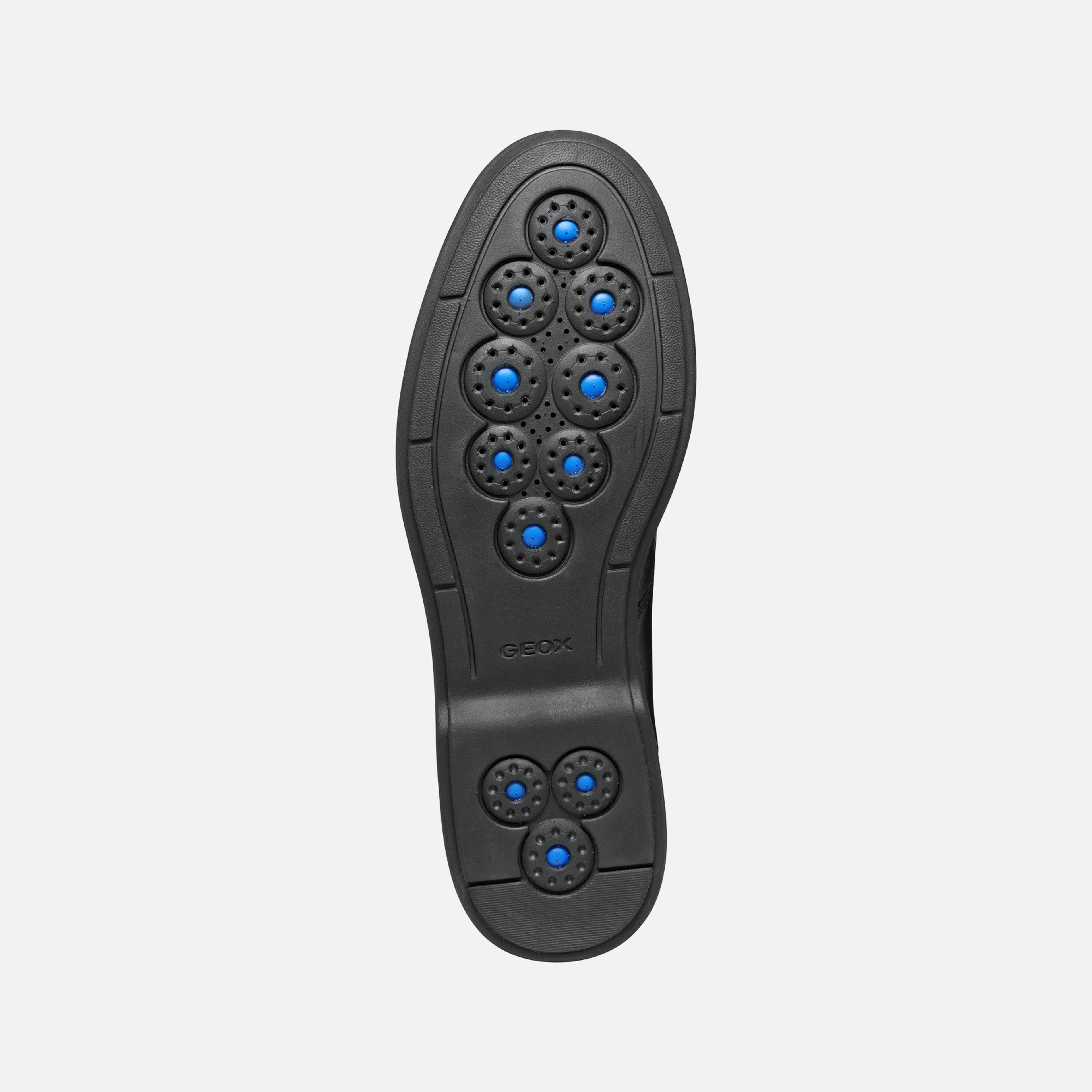 Čierna pánska členková obuv Geox Spherica Ec17 - 007