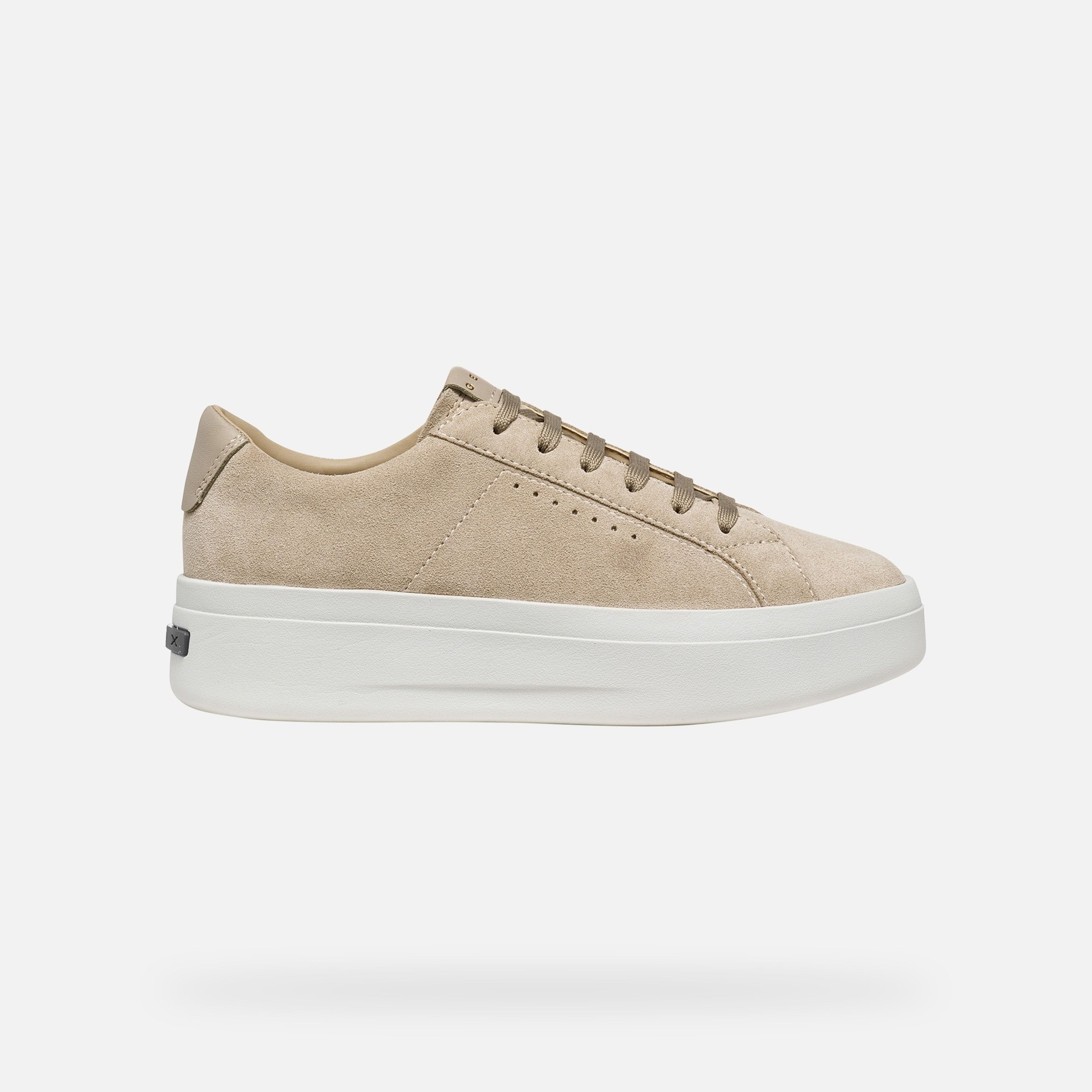 Béžové dámské tenisky Geox GXCP-03 - 002