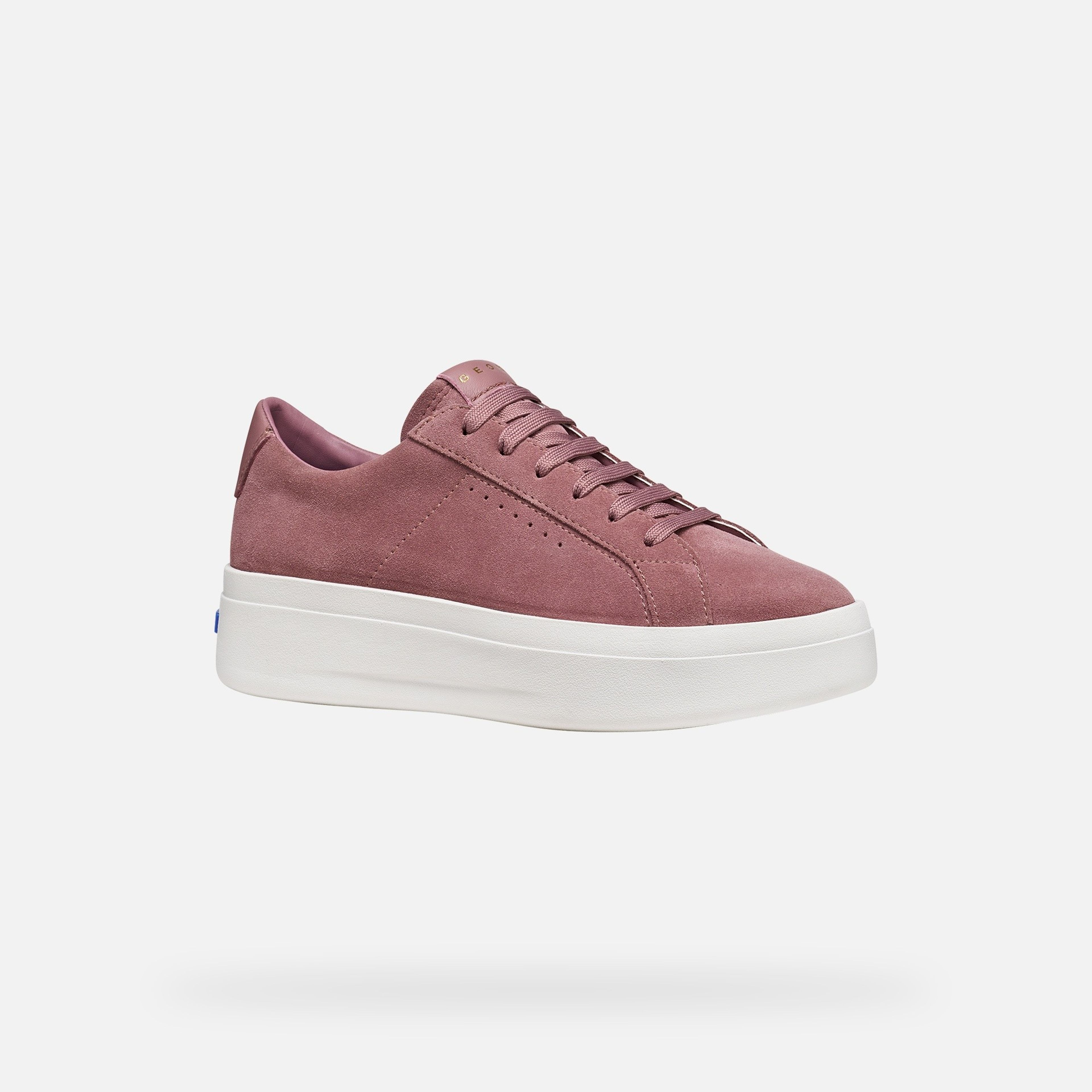 Starorůžové dámské tenisky Geox GXCP-03 - 003
