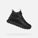 Sneakers negri pentru femei Geox Spherica Actif X2-Negru - 001