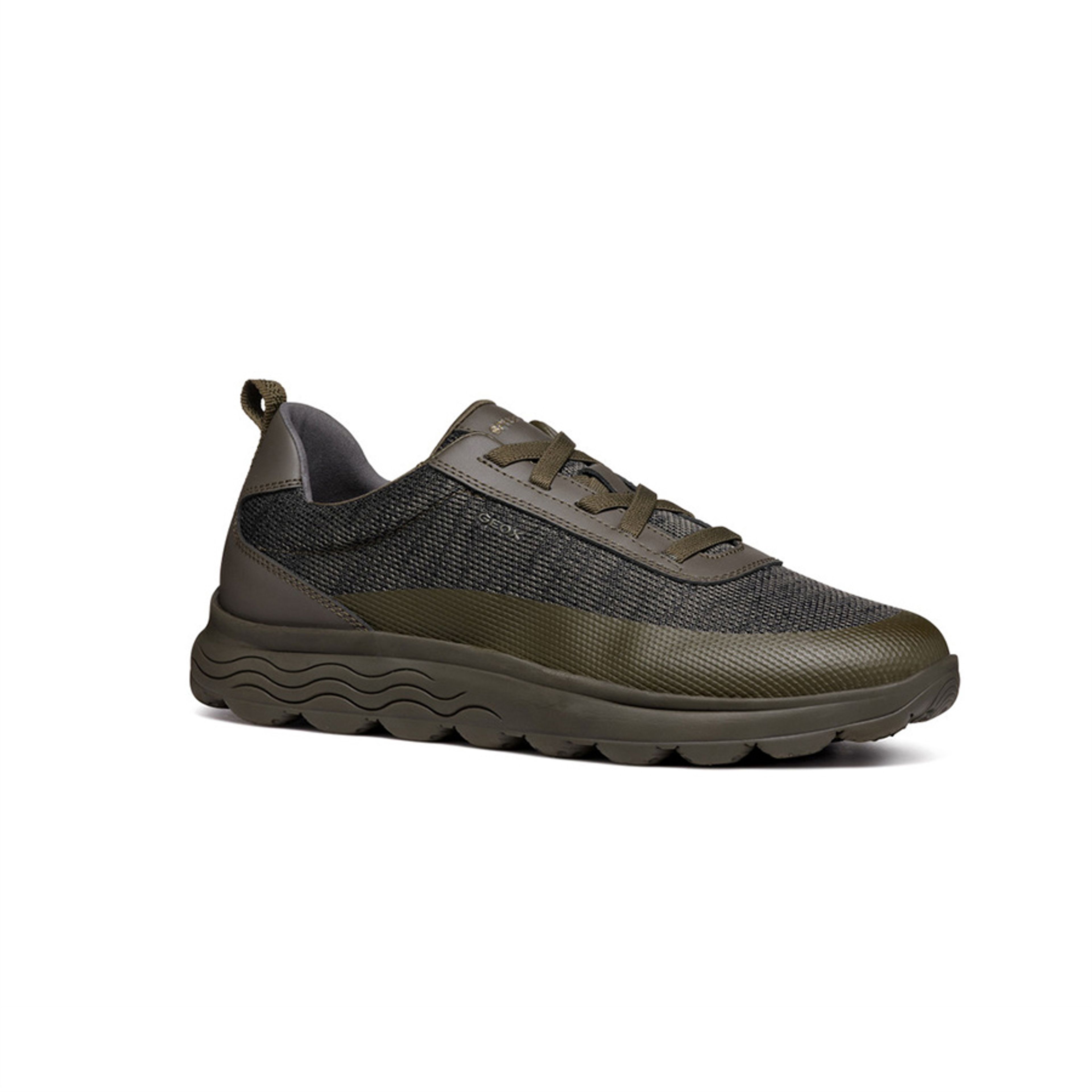 Khaki pánske tenisky Geox Spherica