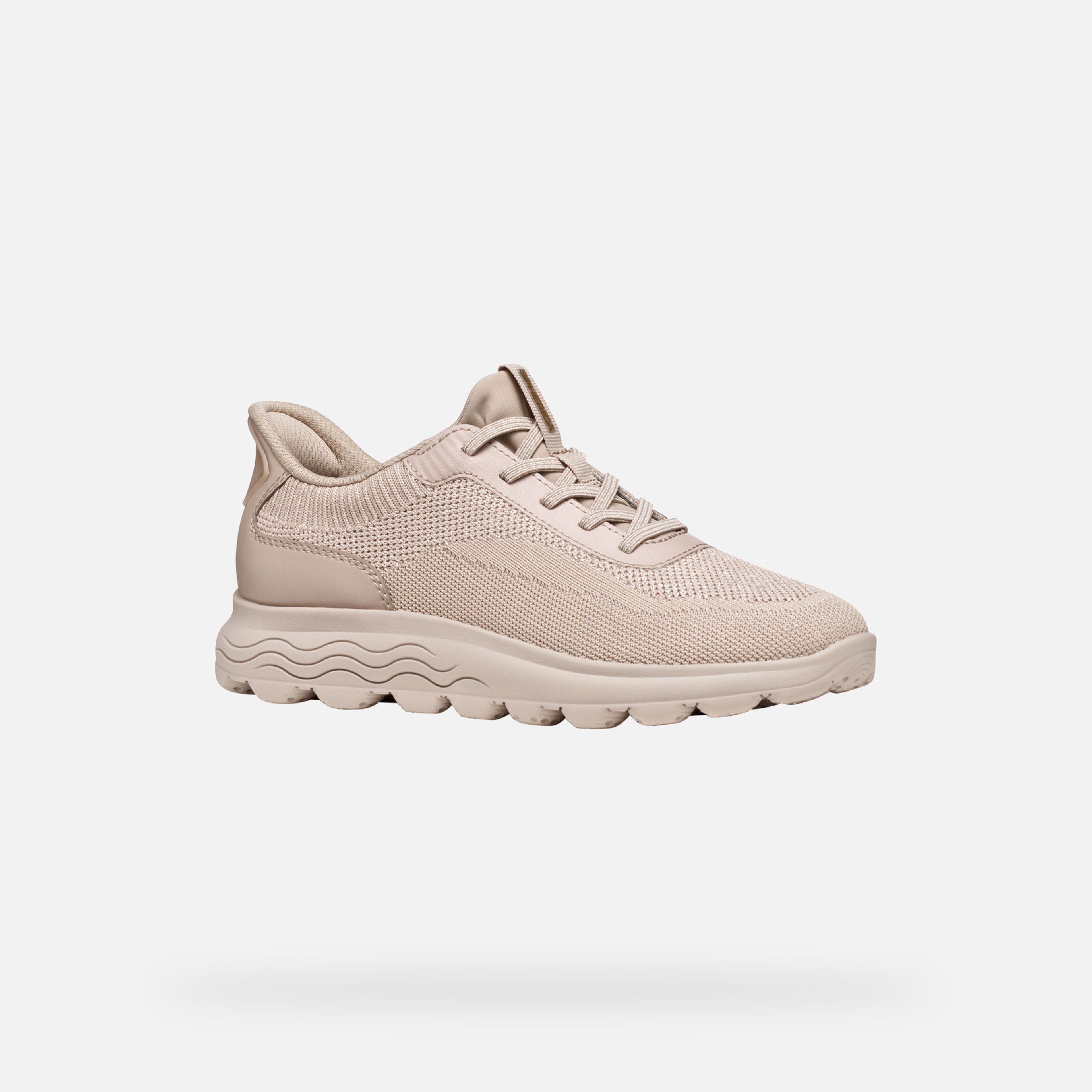 Béžové dámské tenisky Geox Spherica Plus Fast in - 004
