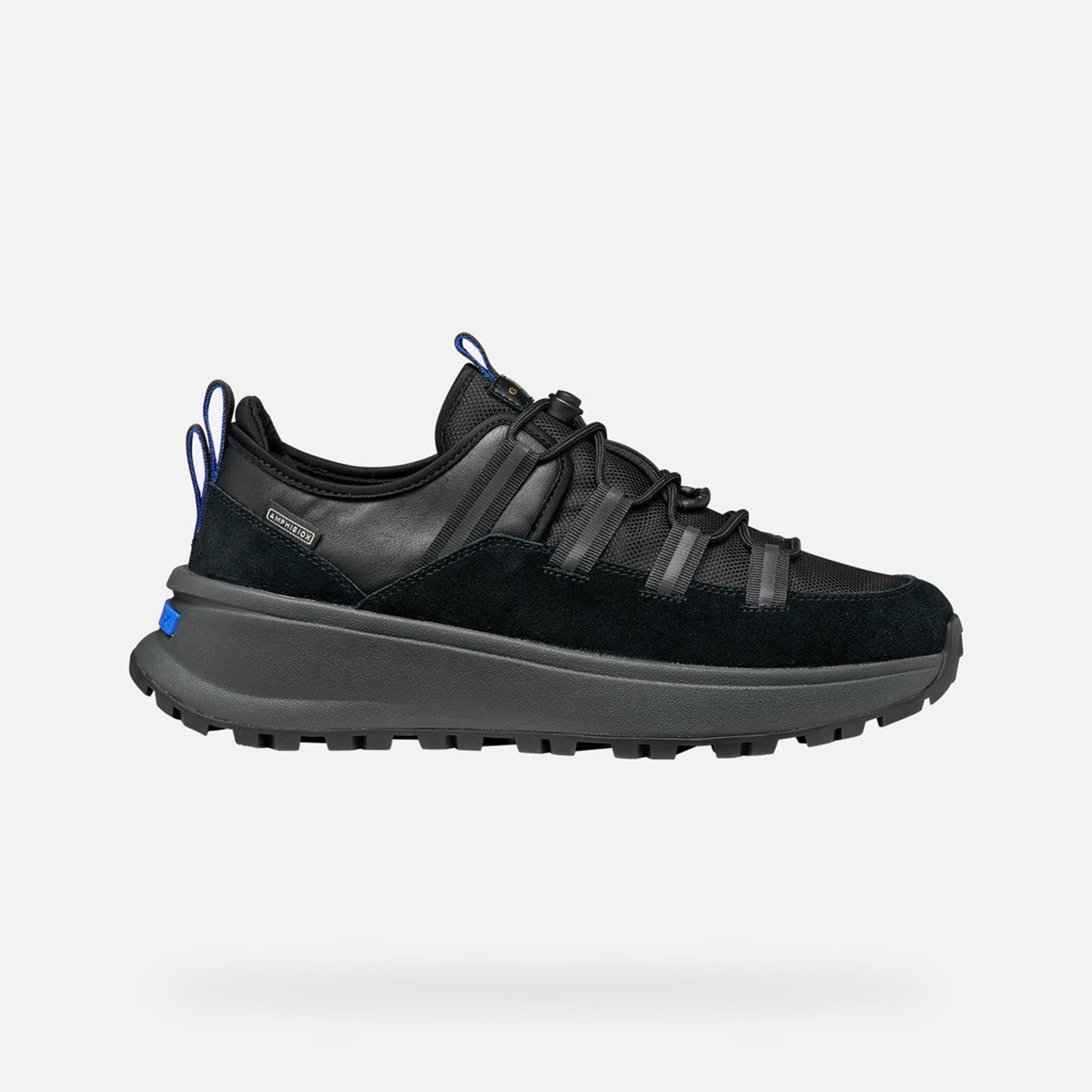 Čierne pánske tenisky Geox GXRN-03 - 002