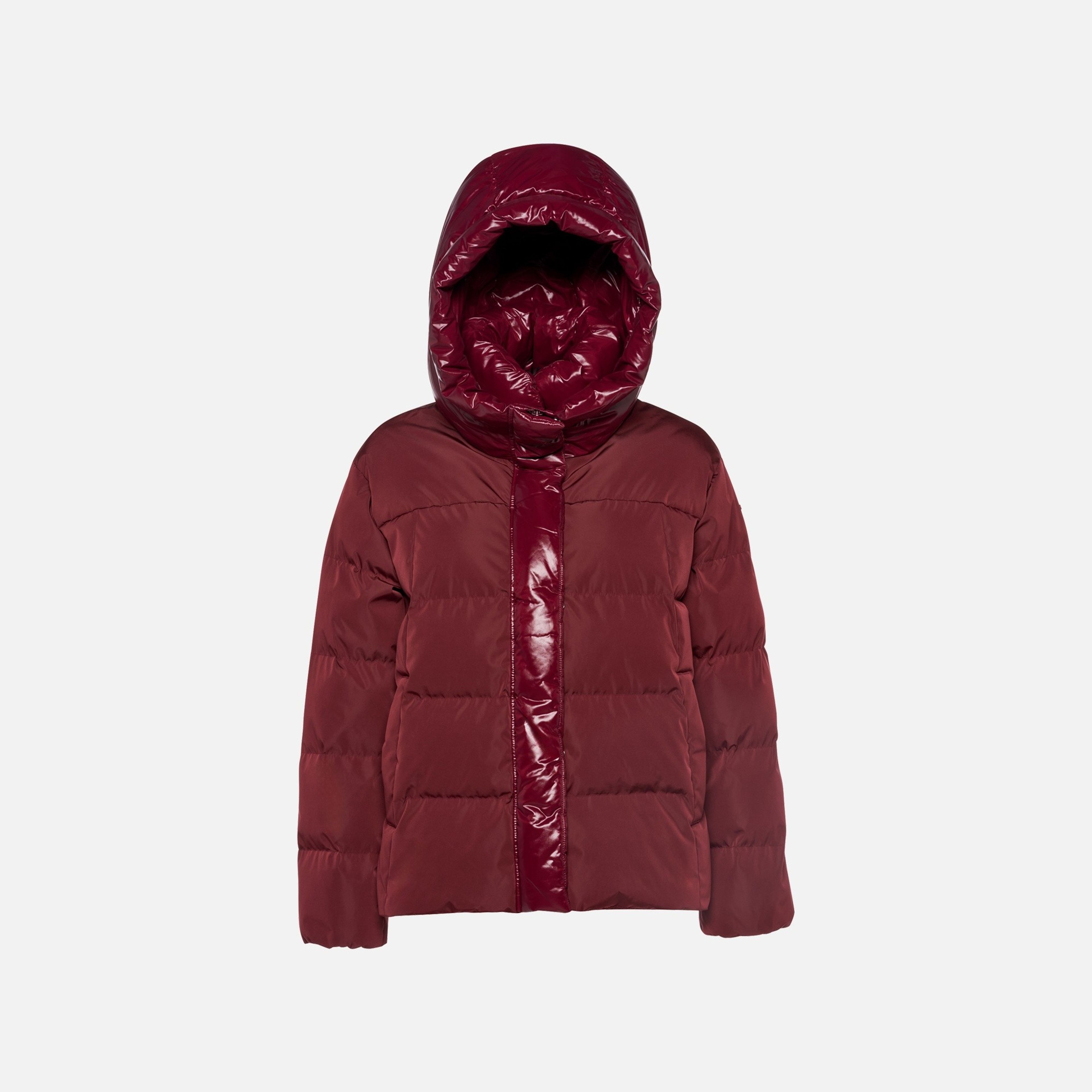 Vínová dámska bunda Geox Jaylon - 005
