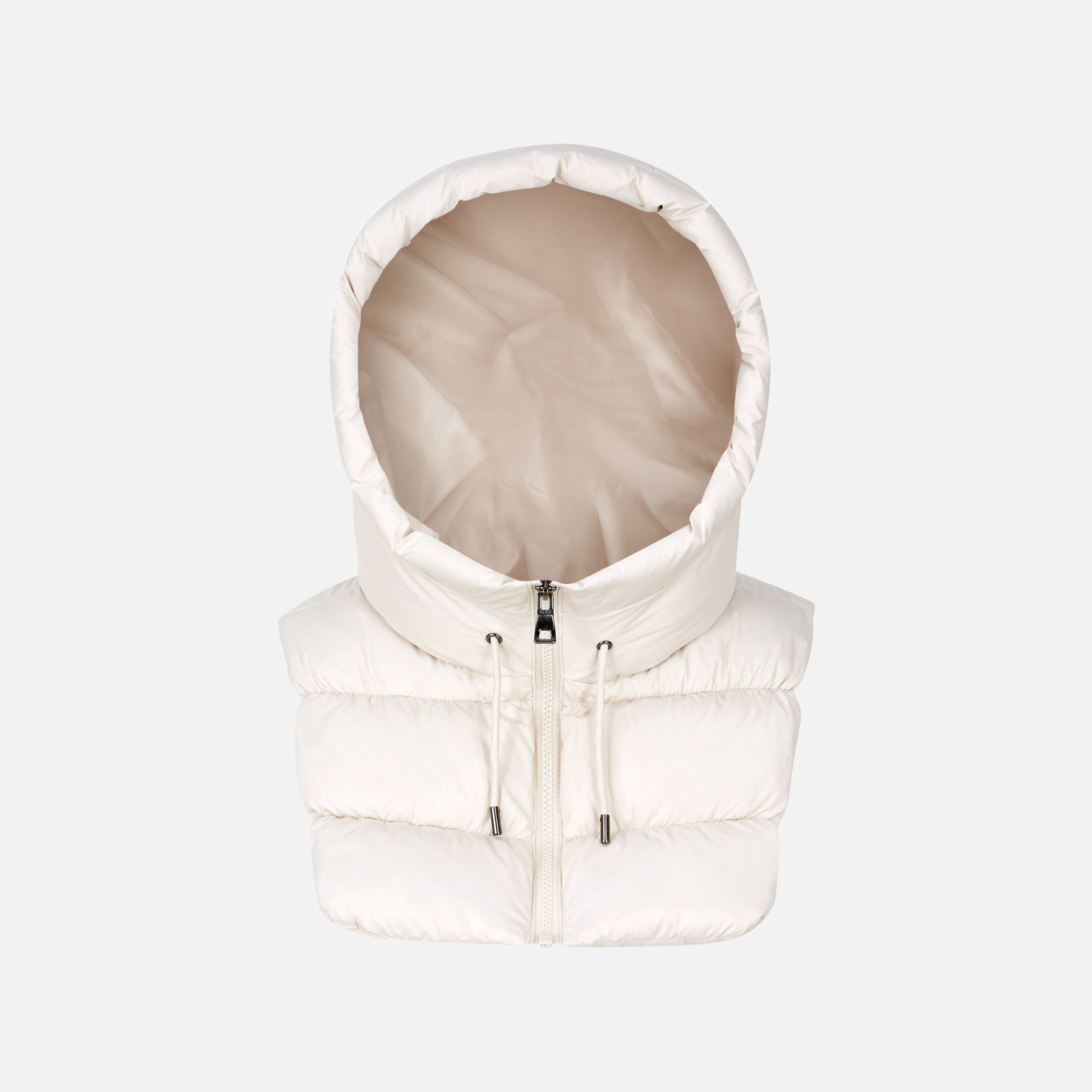 Bílý dámský zateplený límec Geox Narcisia