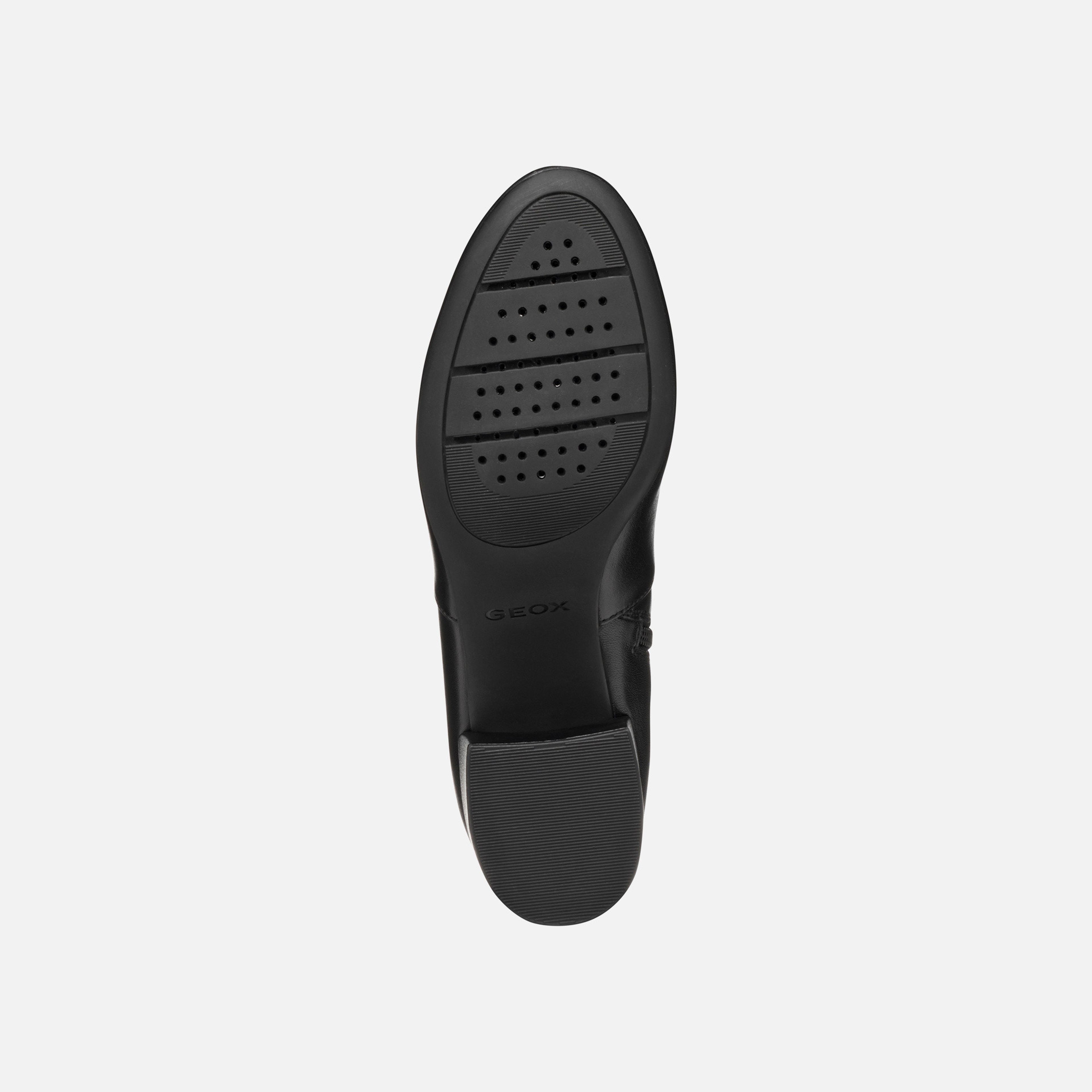 Černá dámská kotníková obuv Geox Eleana - 008