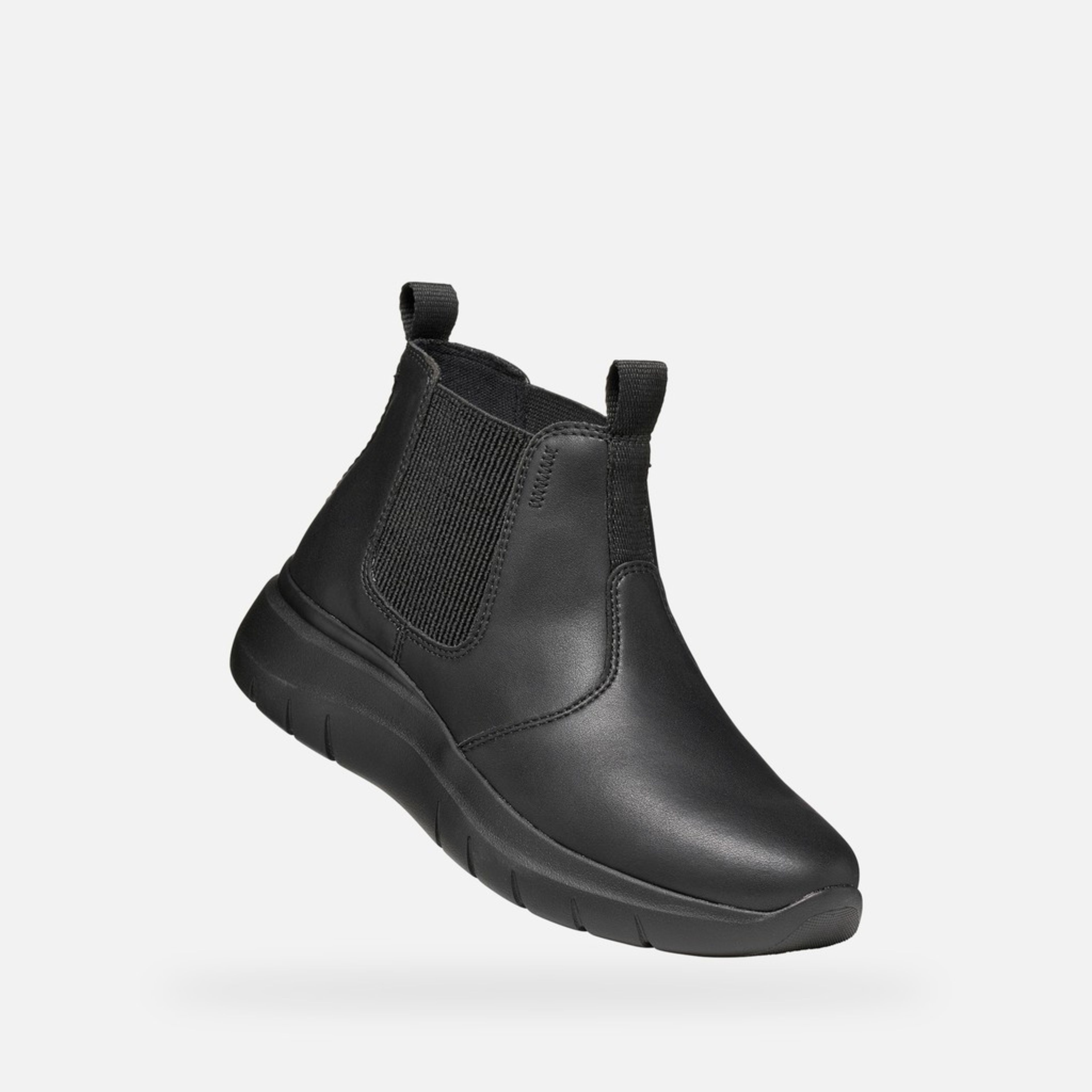 Černá dámská kotníková obuv Geox Plummery - 005