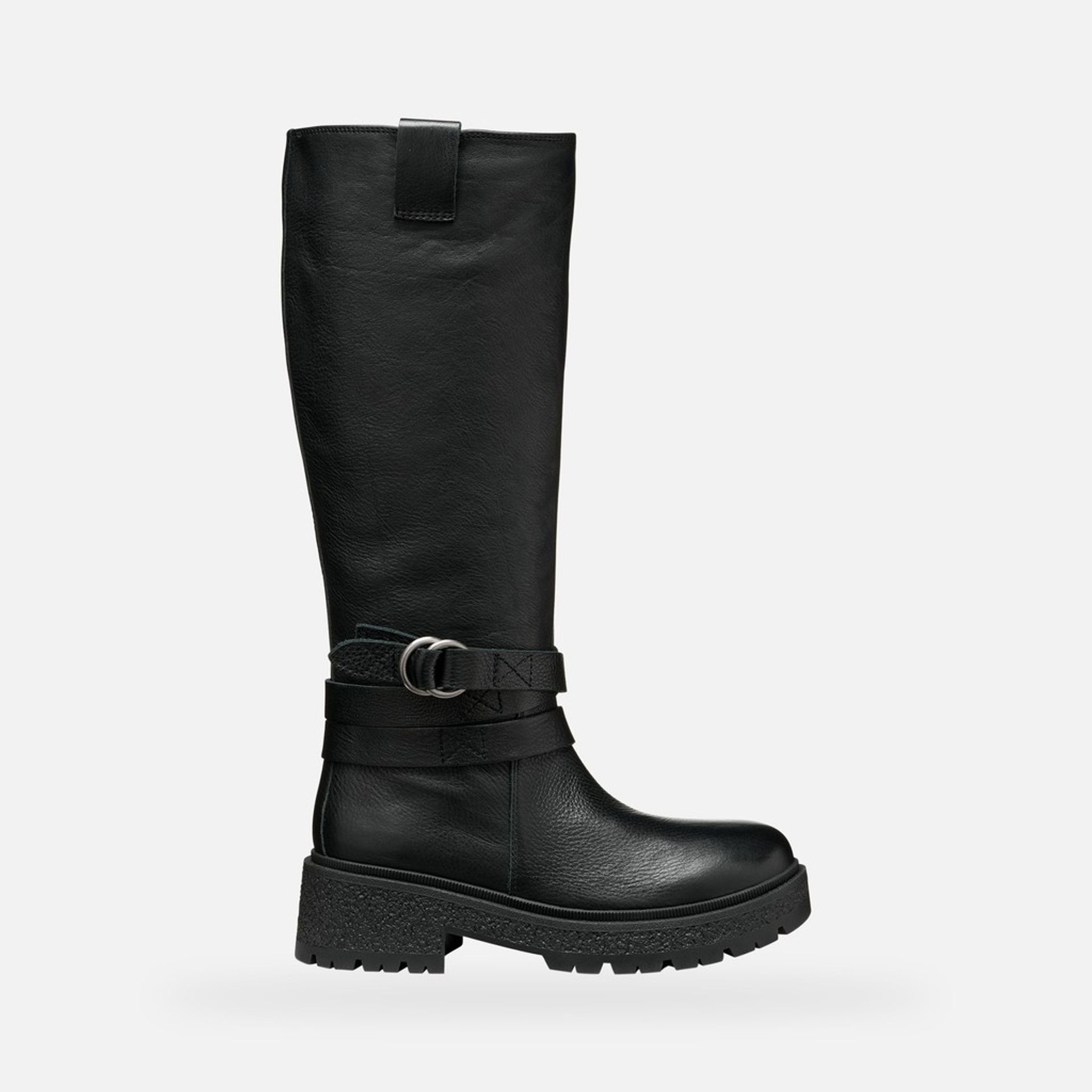 Čierne dámske čižmy Geox Eivette - 001