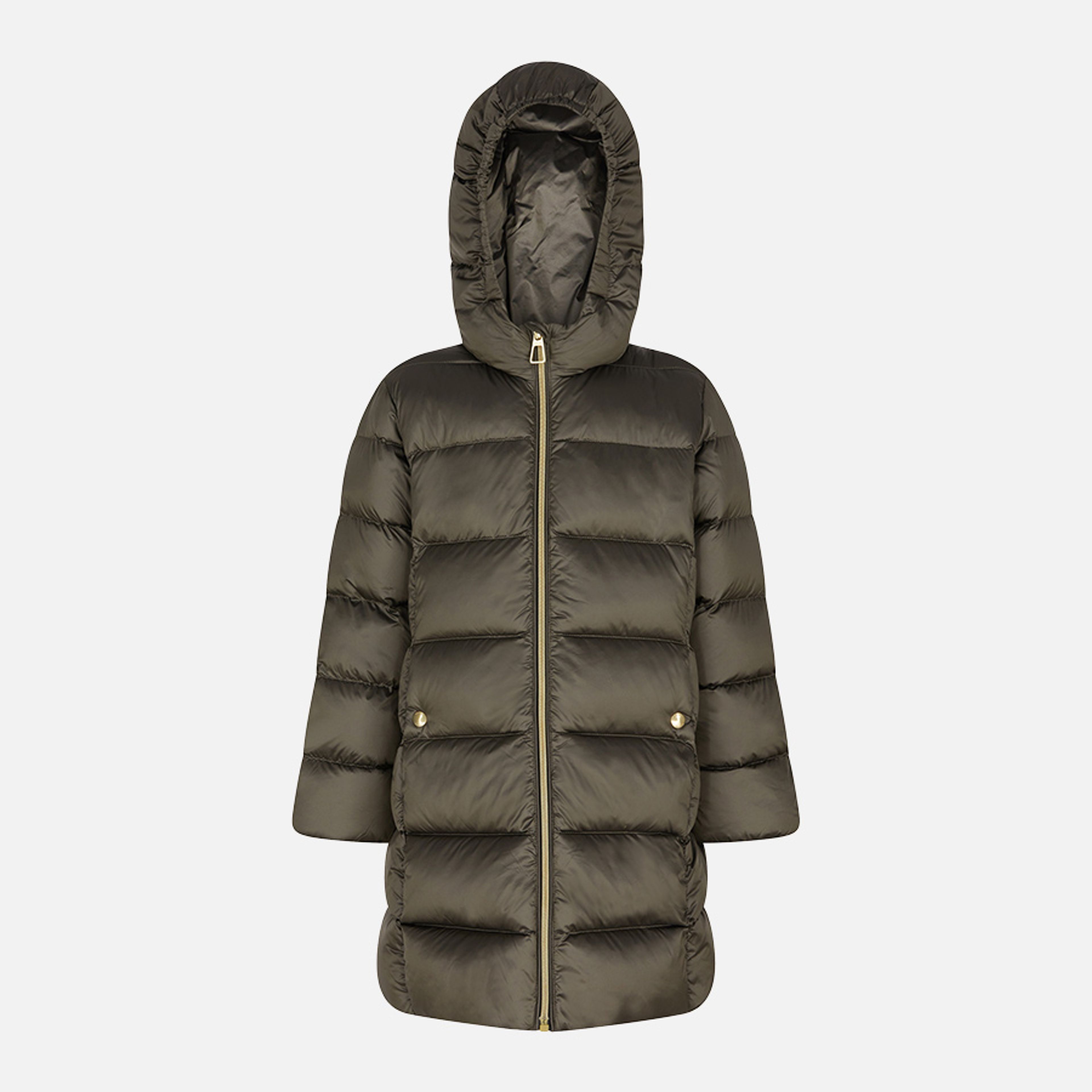 Khaki dievčenská bunda Geox Himalaya