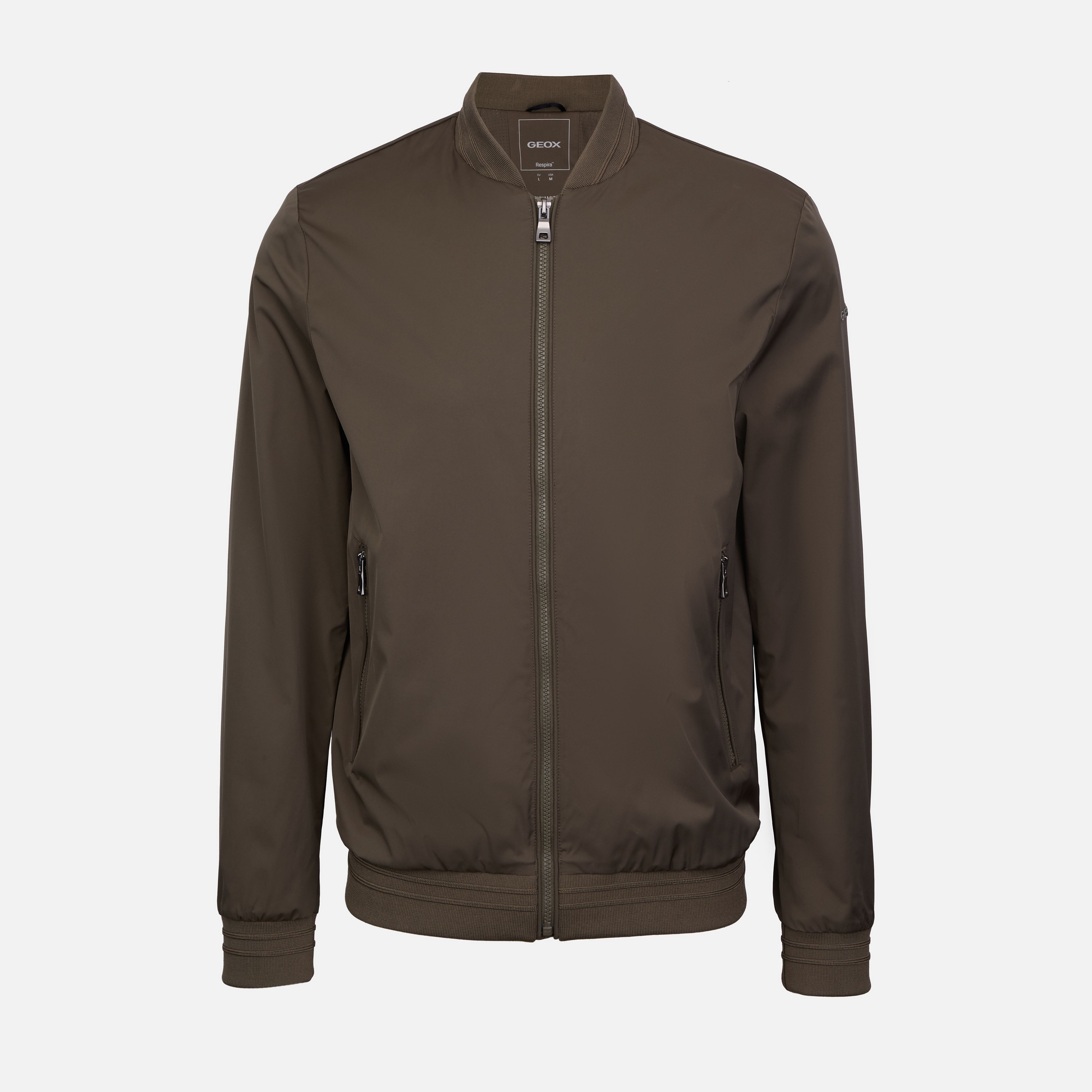 Hnědý pánský bomber Geox Avola