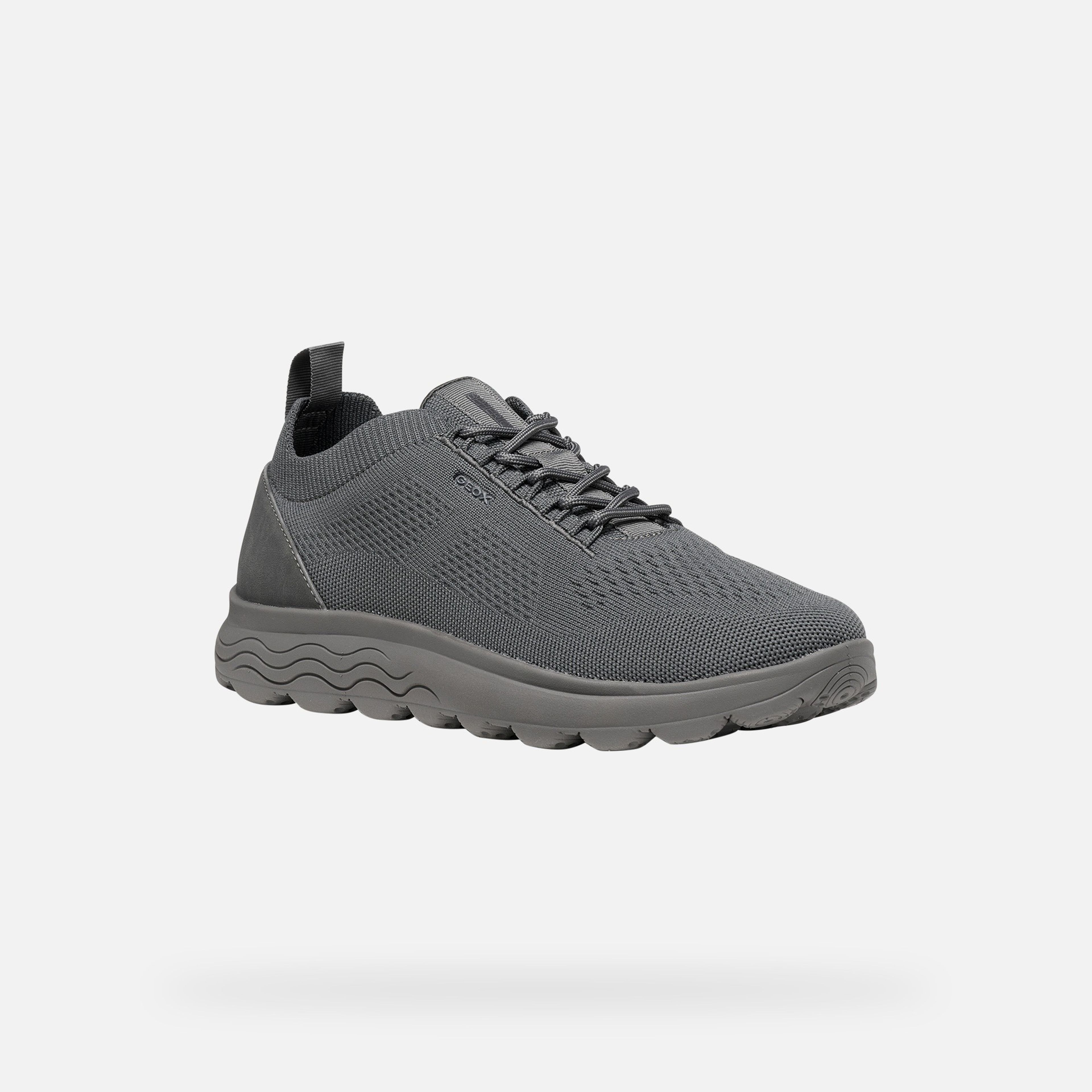 Tmavosivé pánske tenisky Geox Spherica - 003