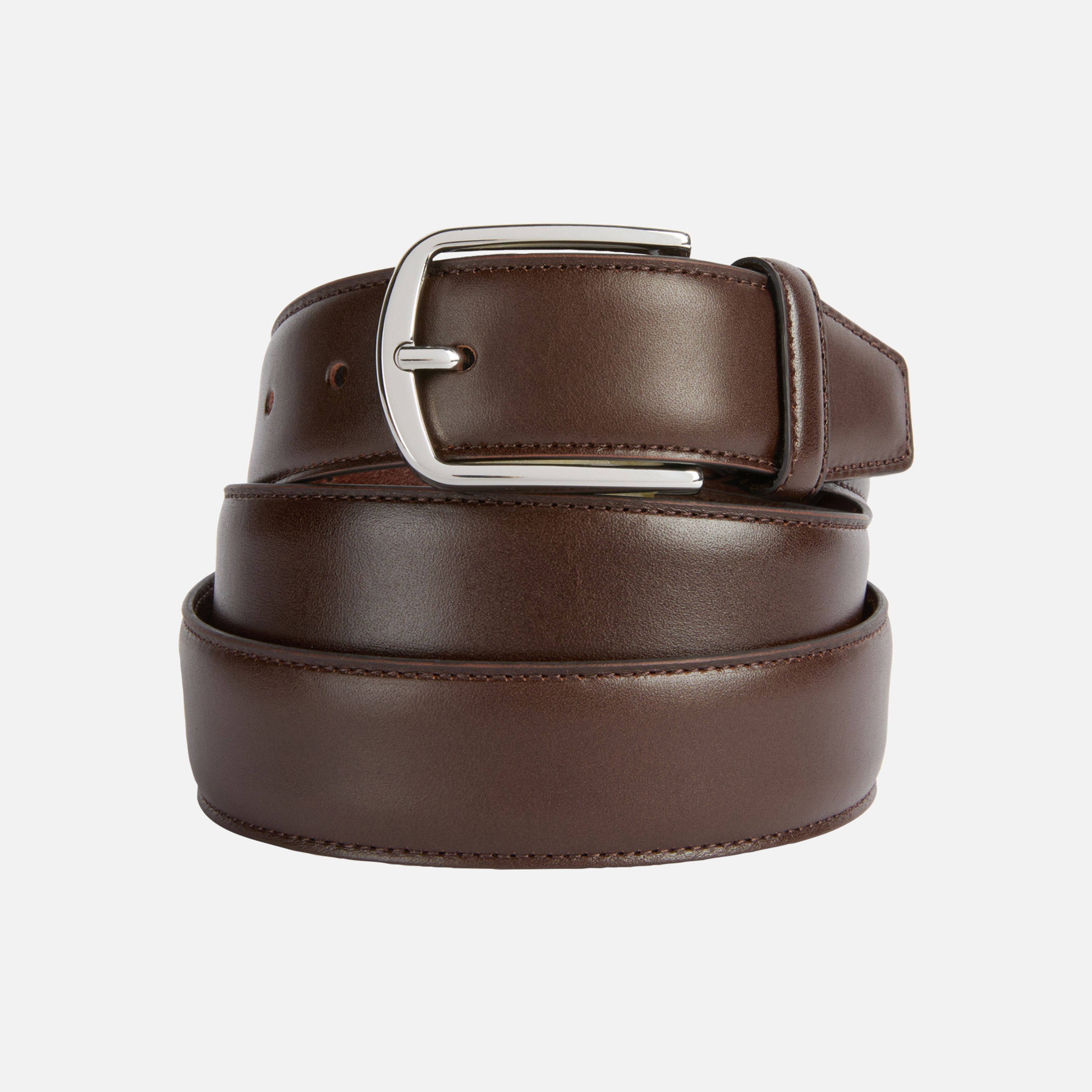 Hnědý pánský pásek Geox Belt